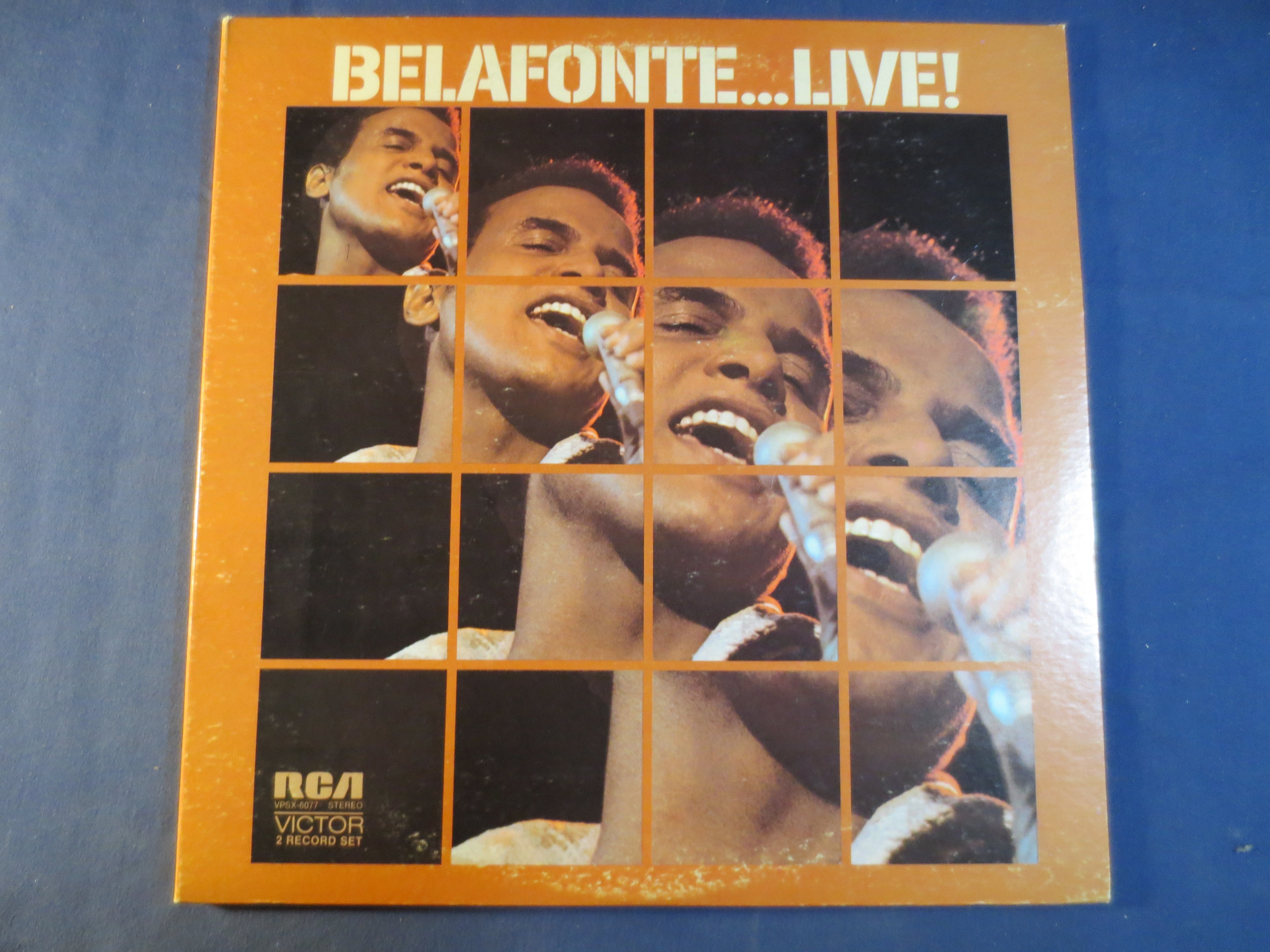 Harry Belafonte – Belafonte...Live (1972) Vinyl 2xLP