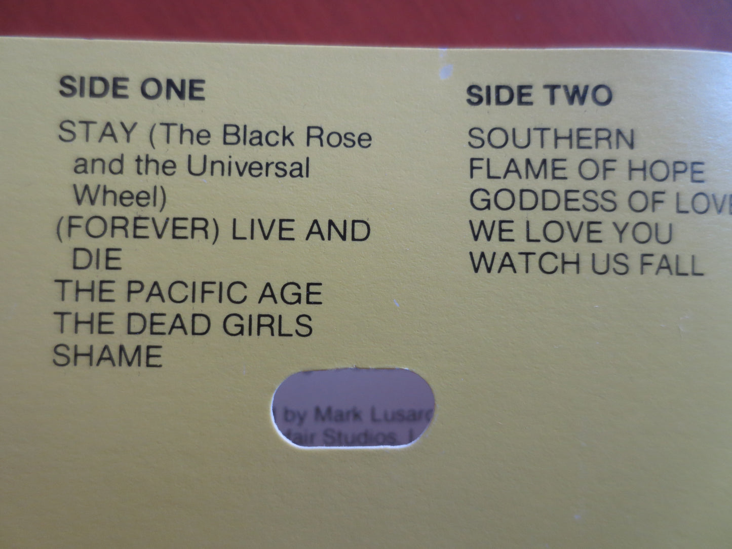 ORCHESTRAL MANOEUVRES, The PACIFIC Age, Rock Album, Rock Music, Rock Song, Tape Cassette, Rock Tape, Cassette, 1986 Cassette