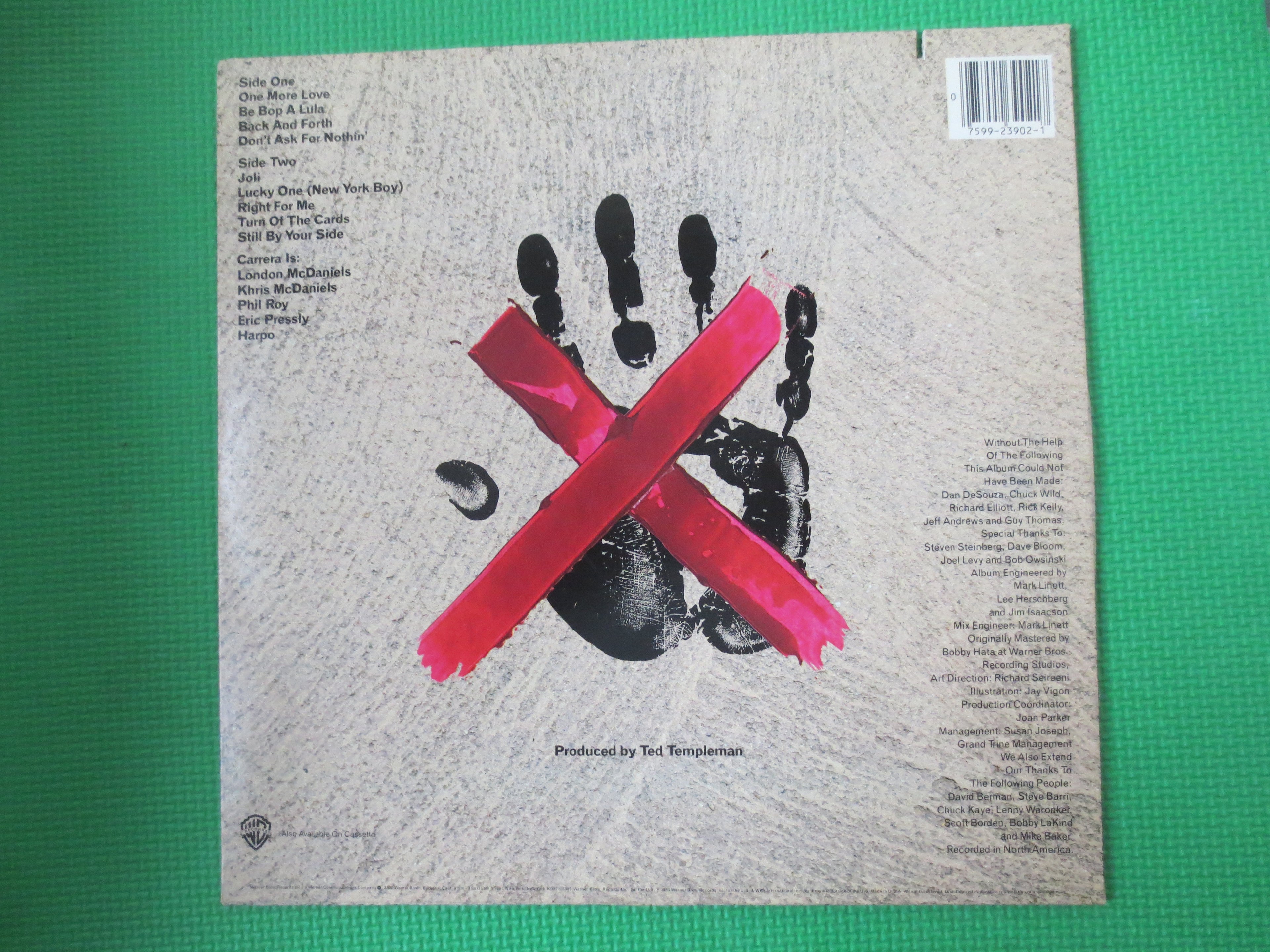 Carrera – Carrera (1983) Vinyl LP