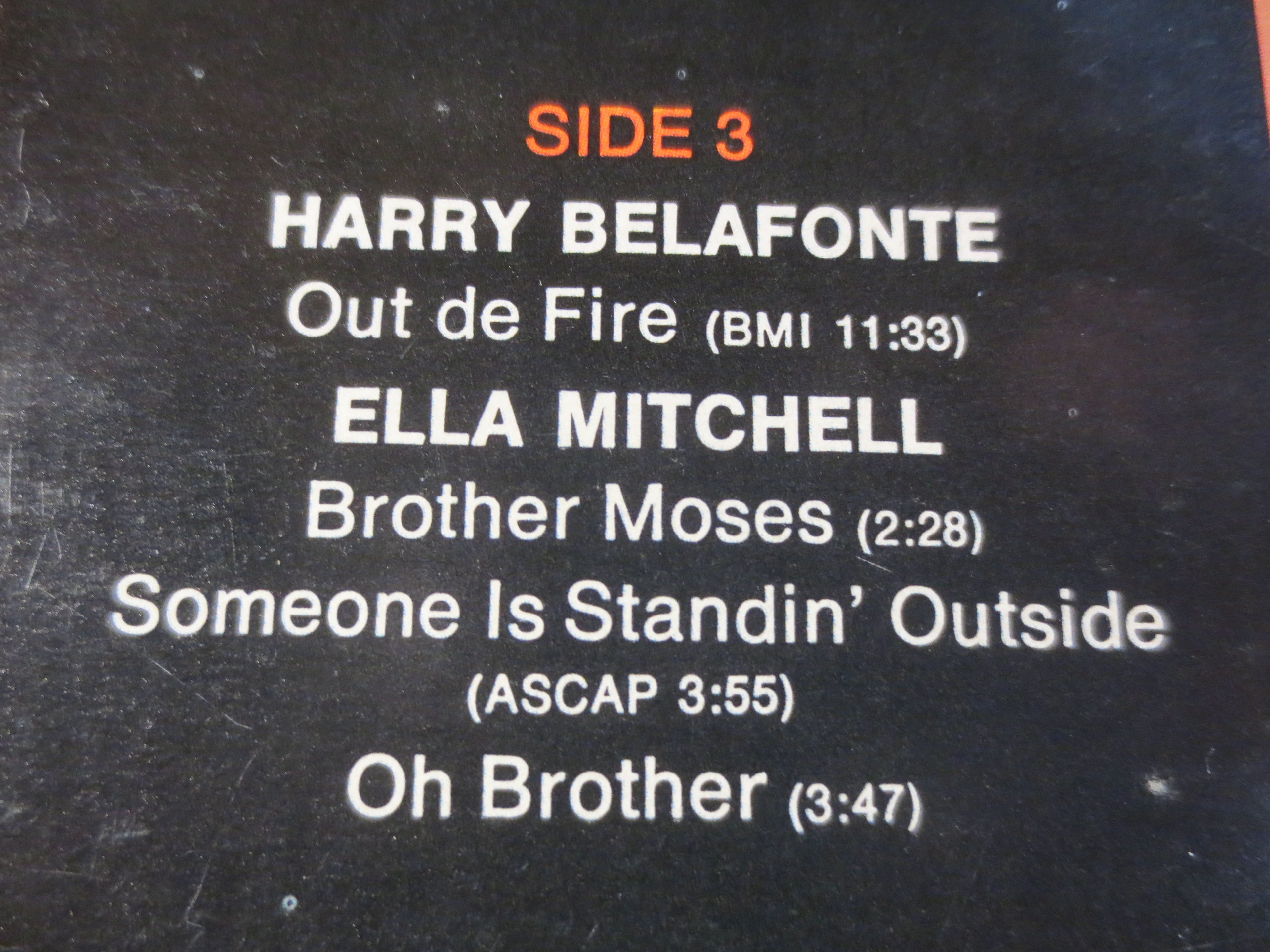 Harry Belafonte – Belafonte...Live (1972) Vinyl 2xLP