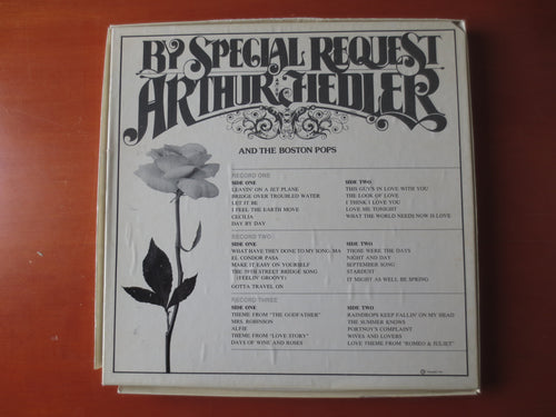 Arthur Fiedler & the Boston Pops – By Special Request (1974) Vinyl 3xLP Box Set
