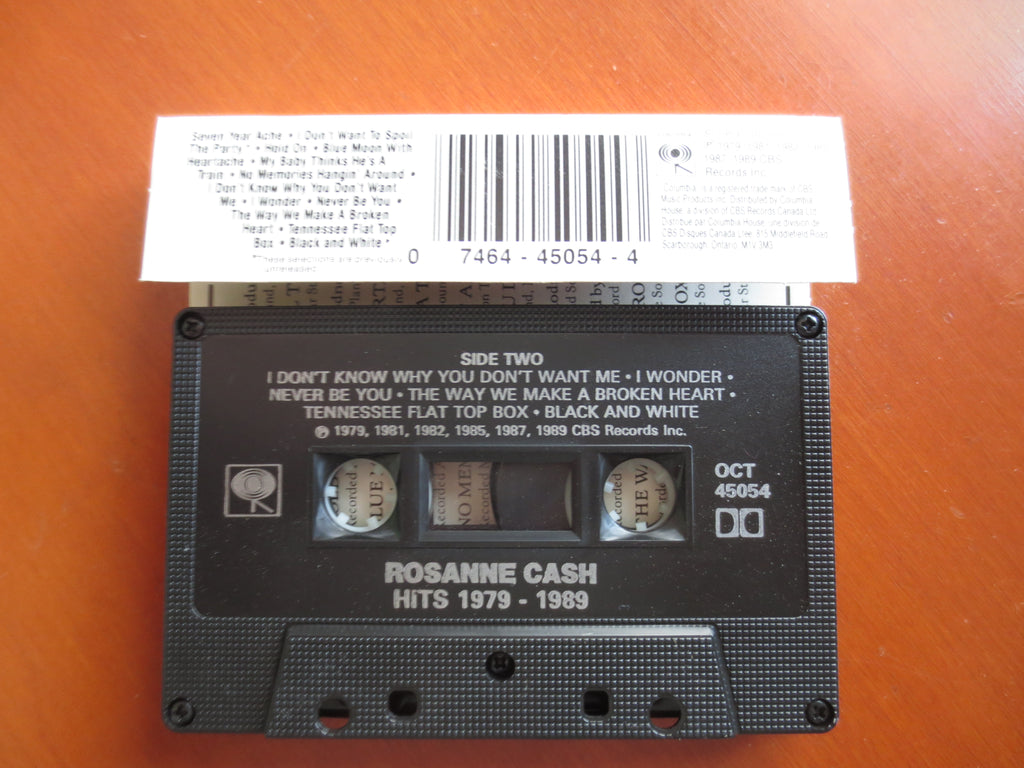 Rosanne Cash – Hits 1979–1989 (1989) Cassette