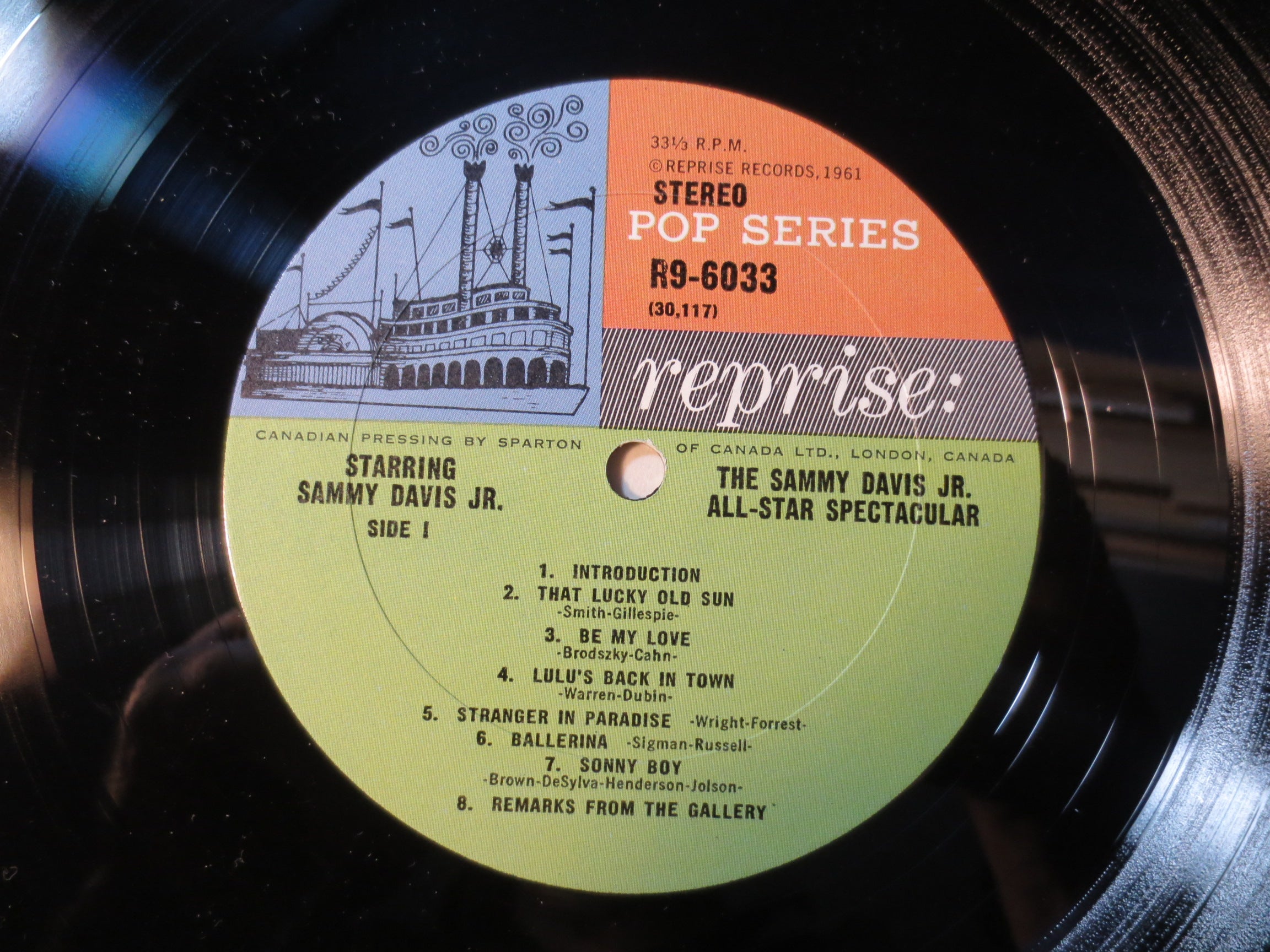 Sammy Davis Jr. – All Star Spectacular (1961) Vinyl LP