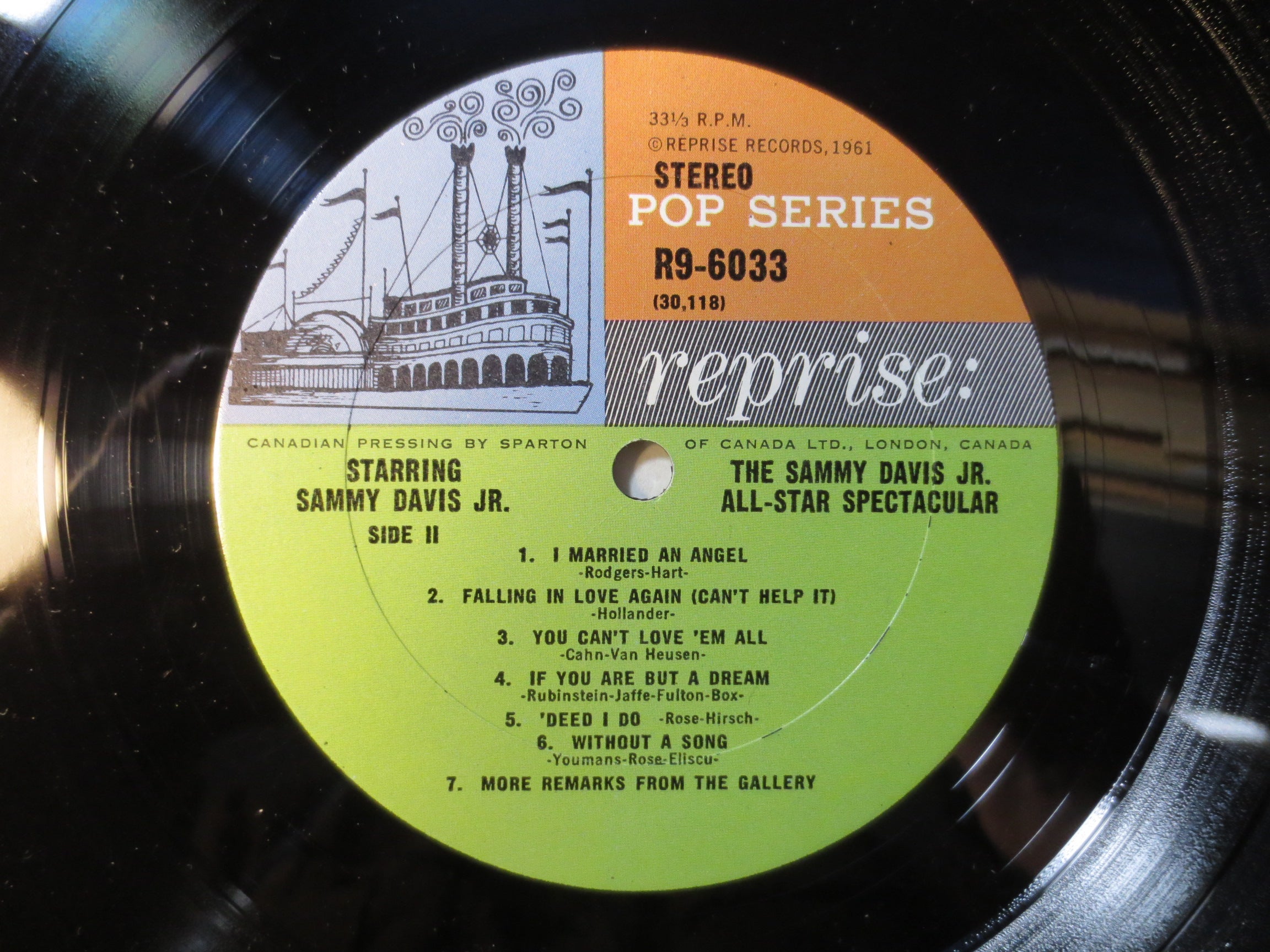 Sammy Davis Jr. – All Star Spectacular (1961) Vinyl LP