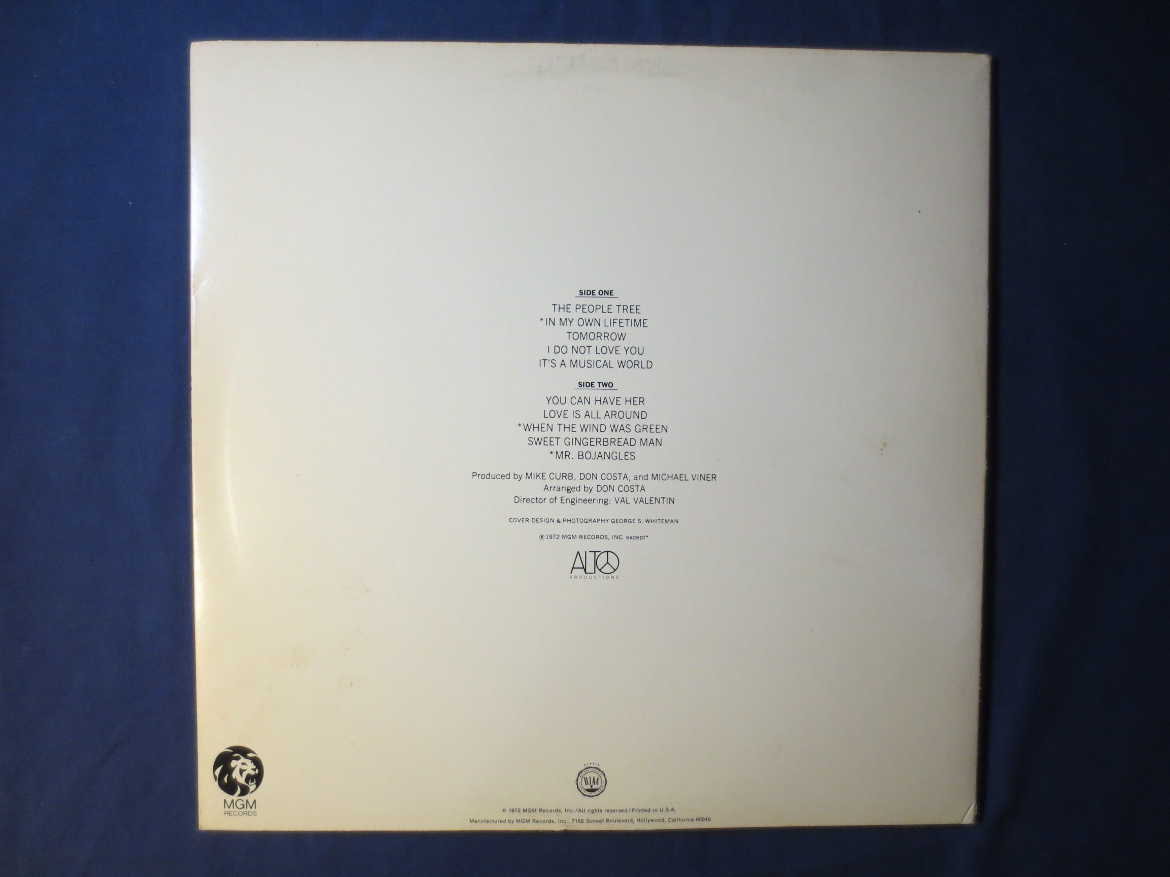 Sammy Davis Jr. – Portrait of Sammy Davis Jr. (1972) Vinyl LP