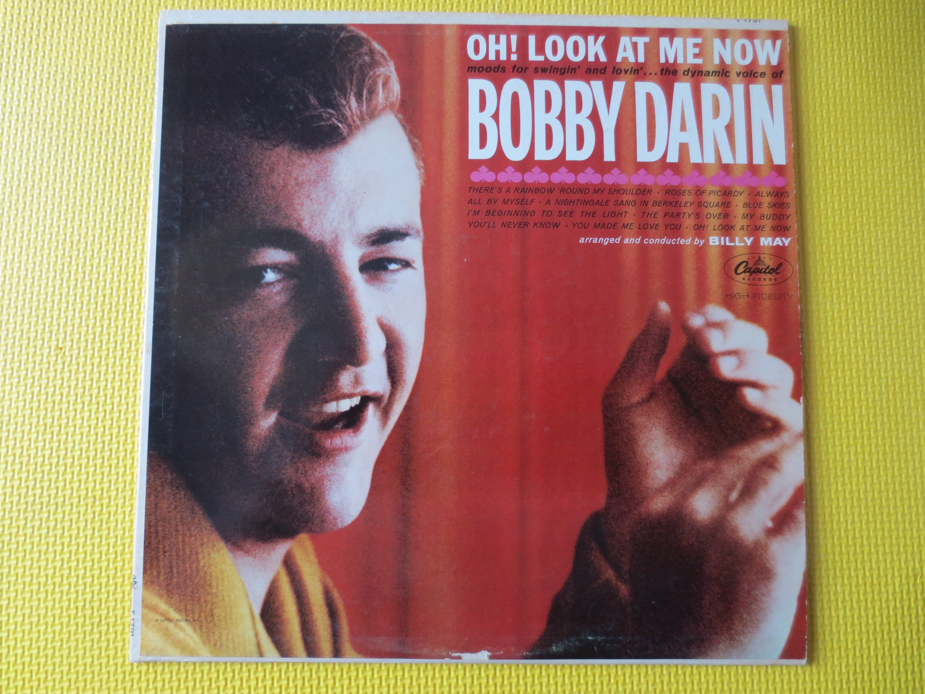 Bobby Darin – Oh! Look at Me Now (1962) Vinyl LP