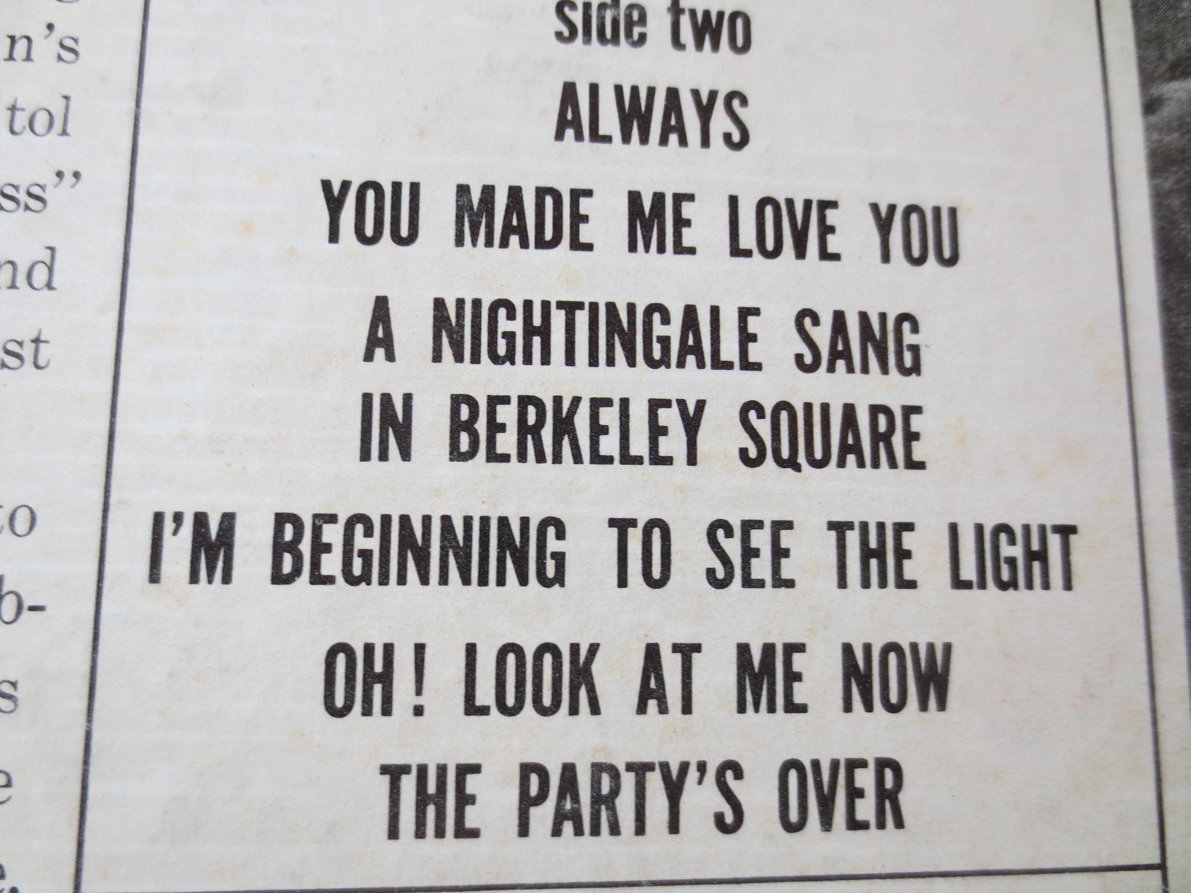 Bobby Darin – Oh! Look at Me Now (1962) Vinyl LP