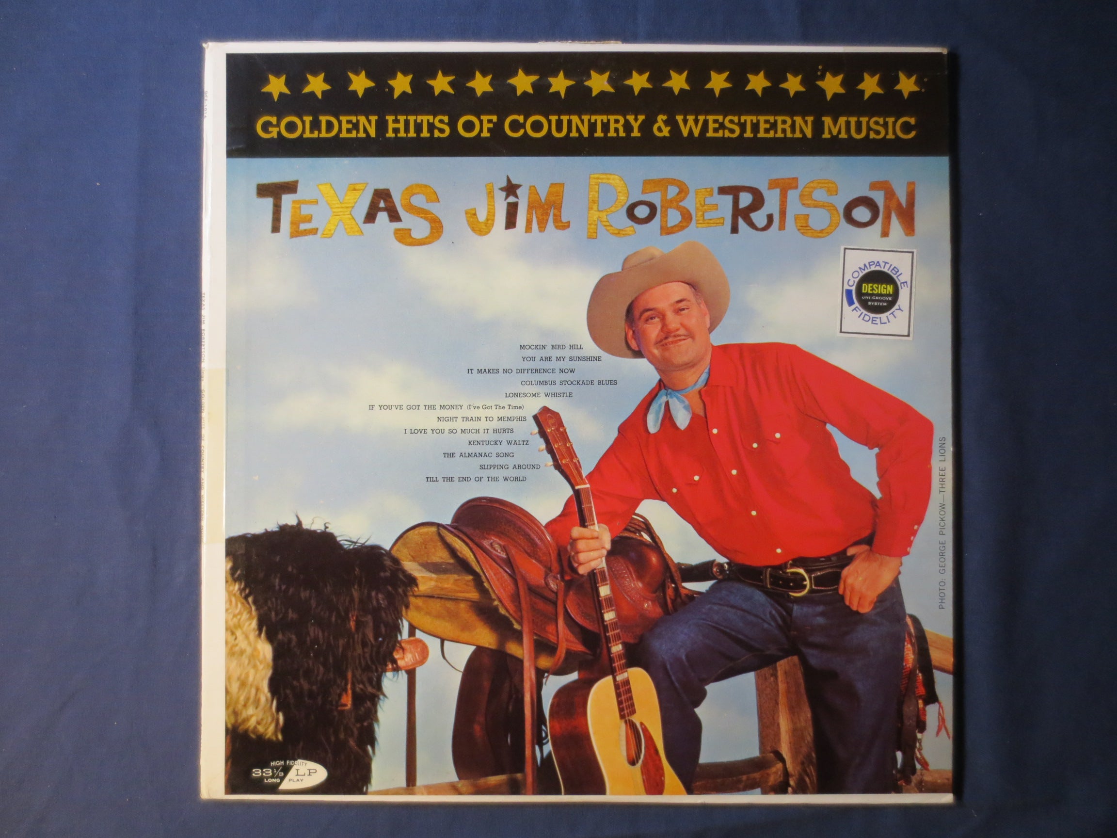 Texas Jim Robertson – Texas Jim Robertson (1959) Vinyl LP