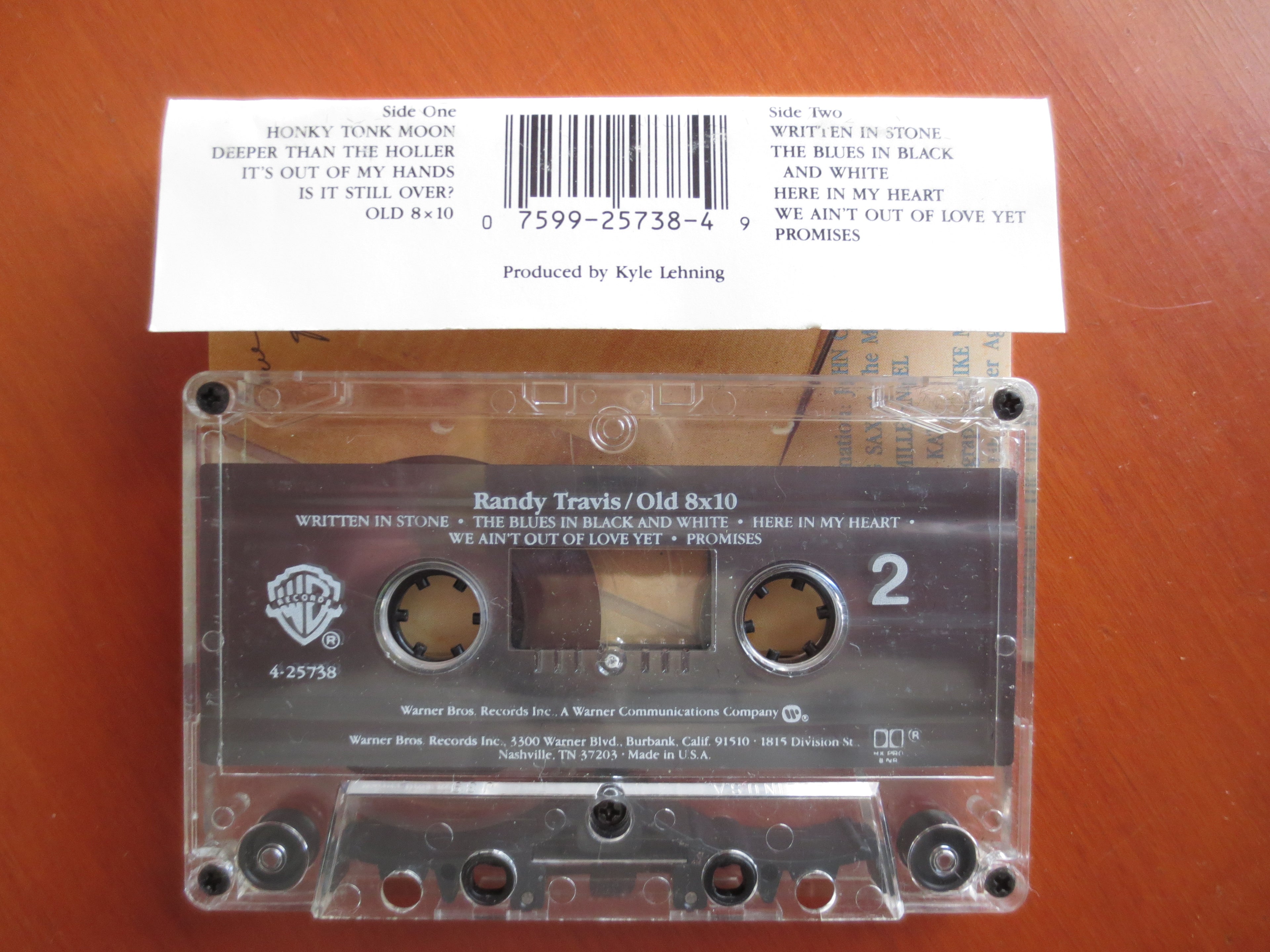 Randy Travis – Old 8x10 (1988) Cassette