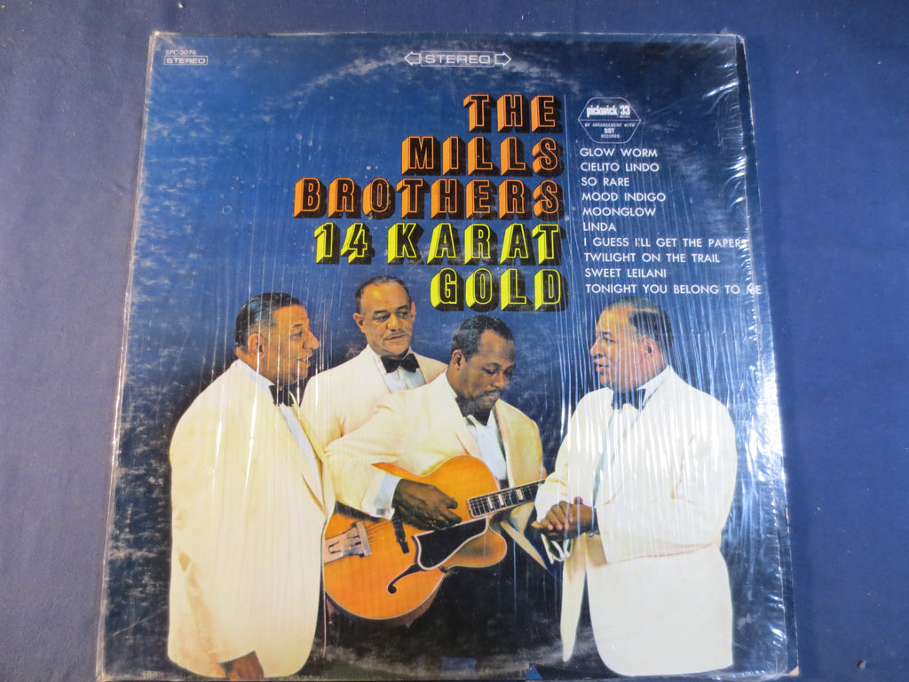The Mills Brothers – 14 Karat Gold (1967) Vinyl LP