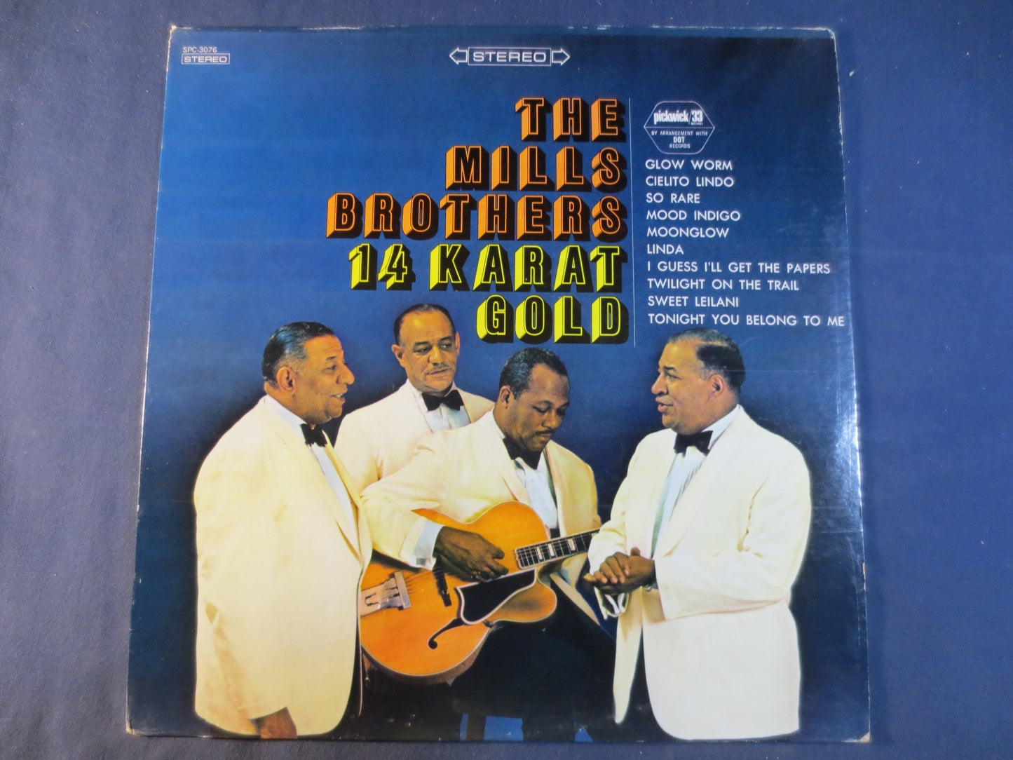 The MILLS BROTHERS, 14 KARAT Gold, Pop Records, Vinyl, Vintage Vinyl, Record Vinyl, Records, Vinyl Records, 1967 Records