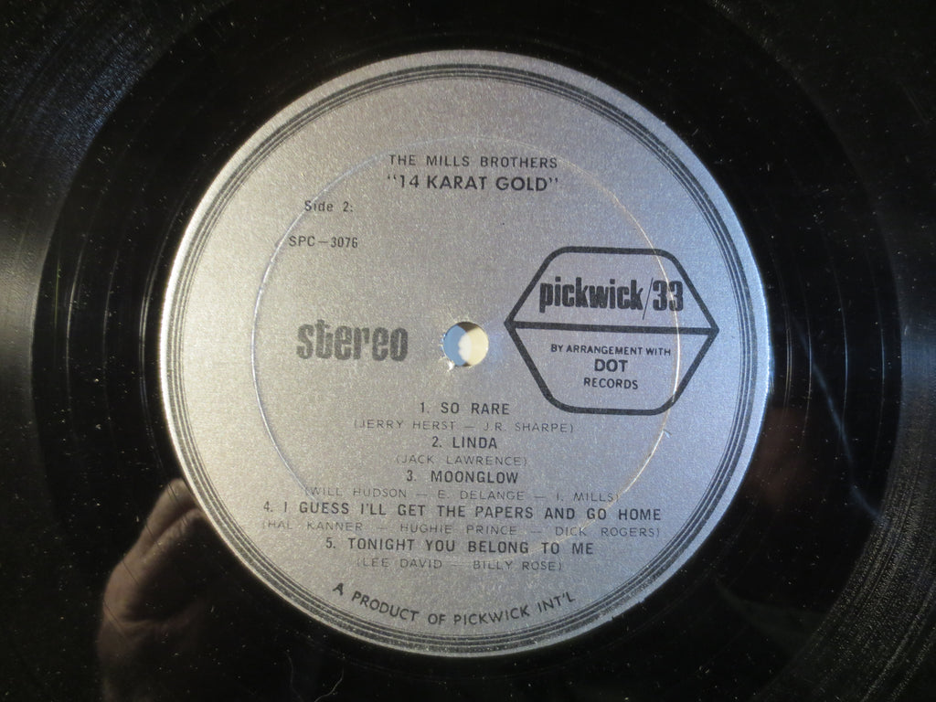 The Mills Brothers – 14 Karat Gold (1967) Vinyl LP