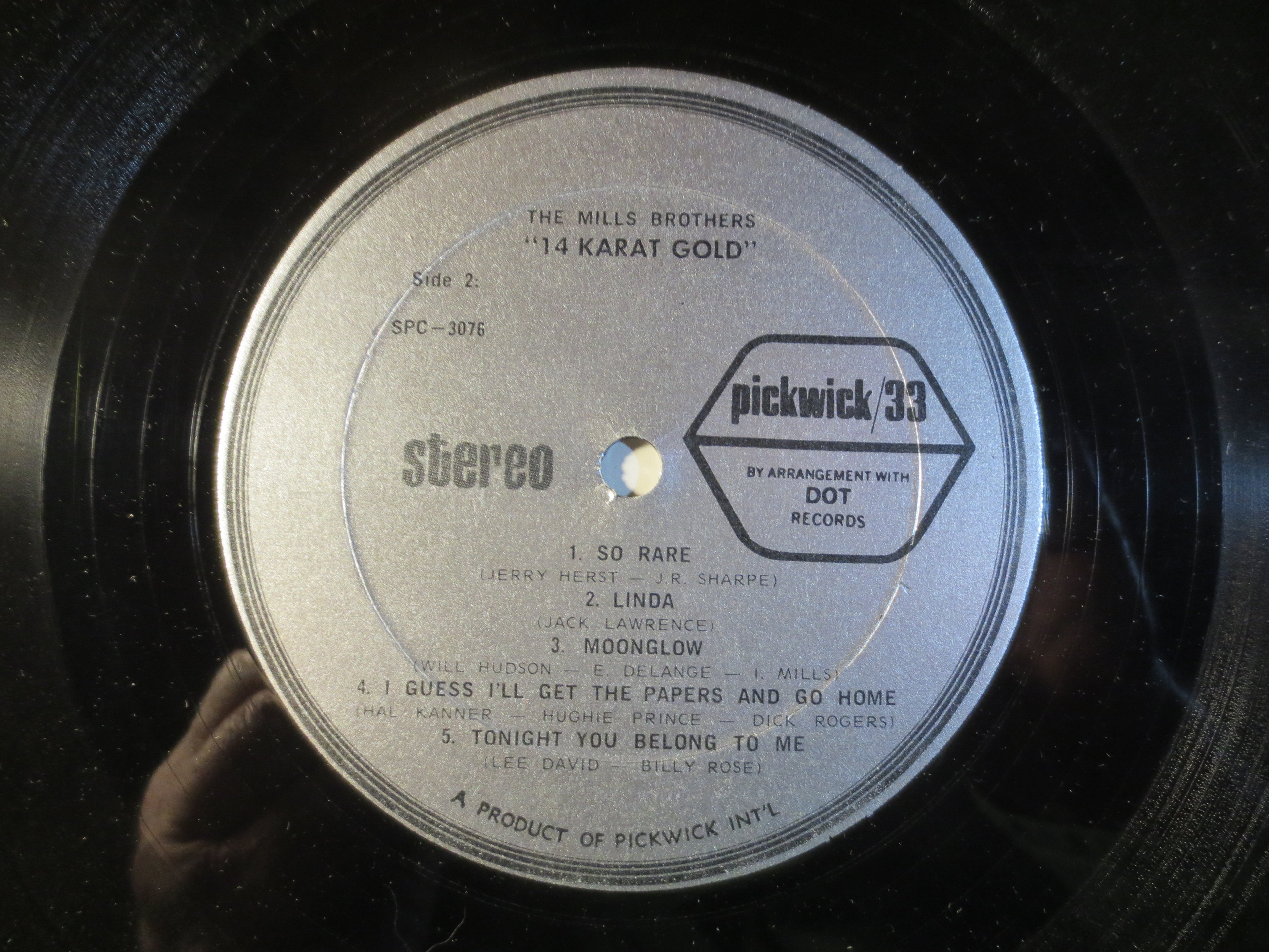 The Mills Brothers – 14 Karat Gold (1967) Vinyl LP