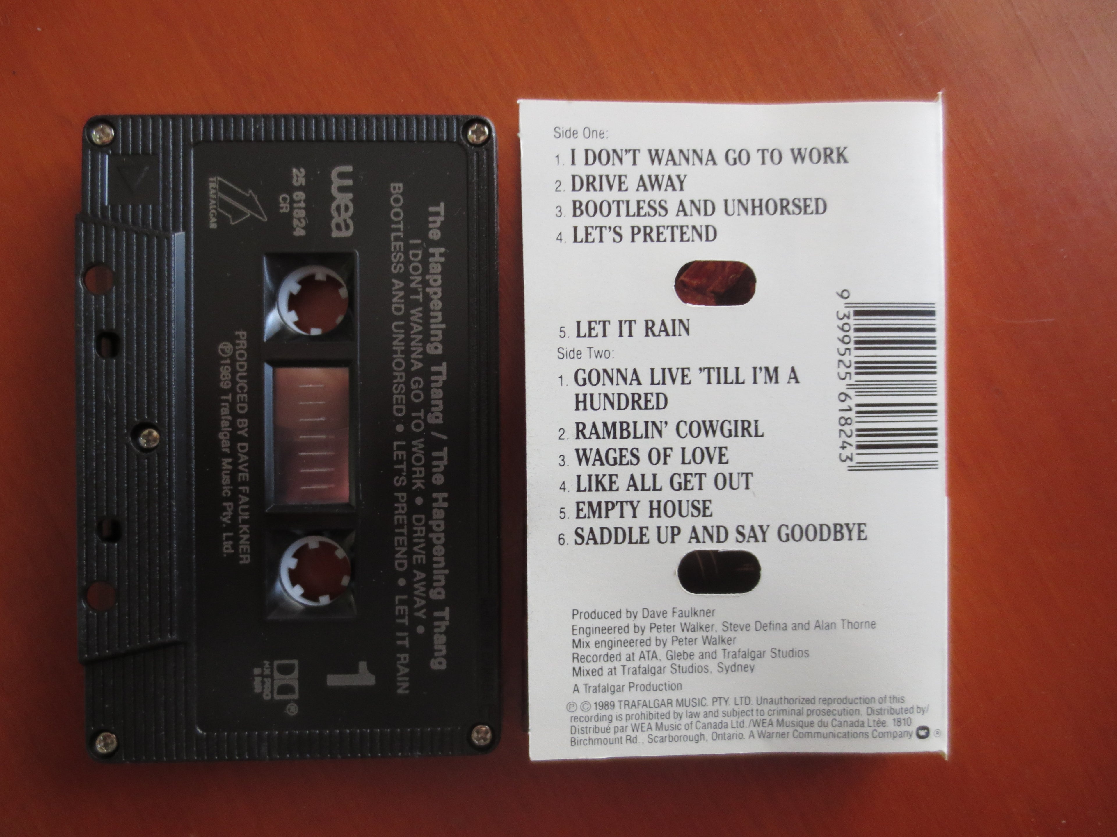 Happening Thang – The Happening Thang (1989) Cassette