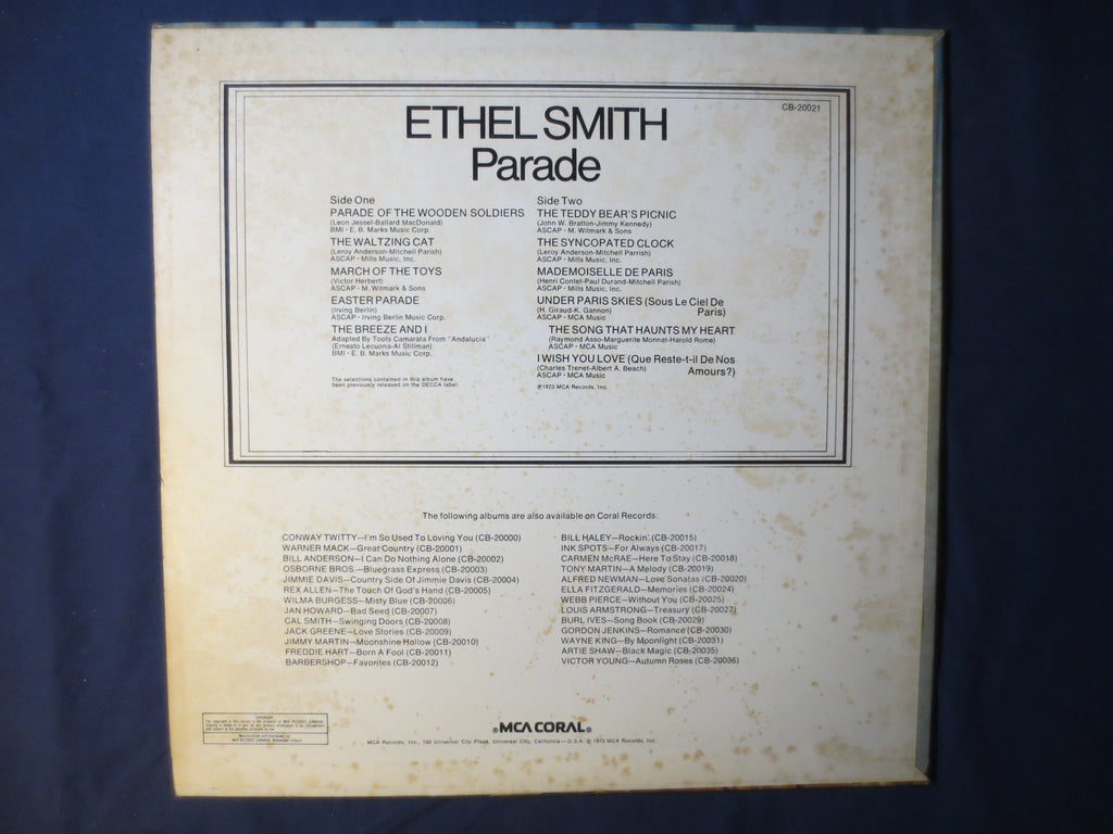 Ethel Smith – Parade (1973) Vinyl LP