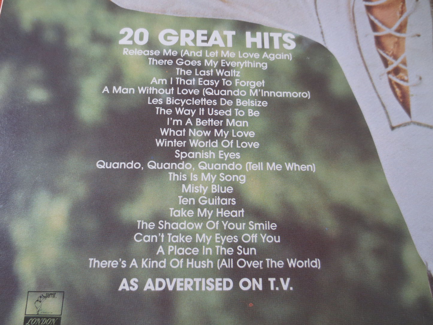 K-Tel RECORDS, ENGELBERT HUMPERDINCK, K-Tel Album, K-Tel Vinyl, K-Tel Lp, Pop Record, Vinyl, Vintage Vinyl, 1977 Records