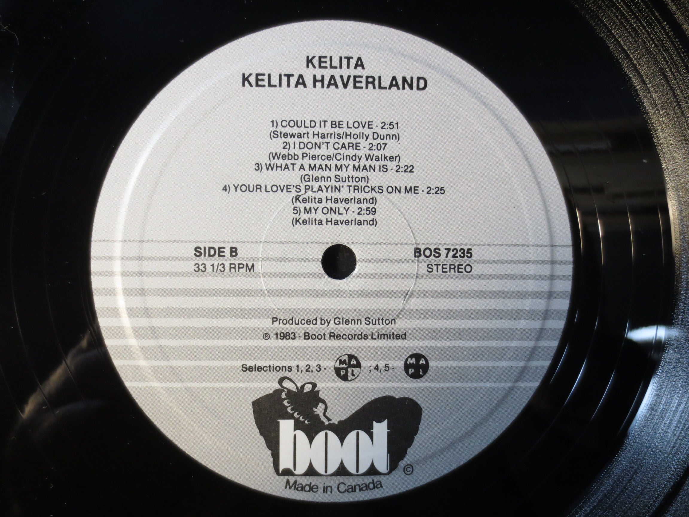Kelita Haverland – Kelita (1983) [Vinyl LP]
