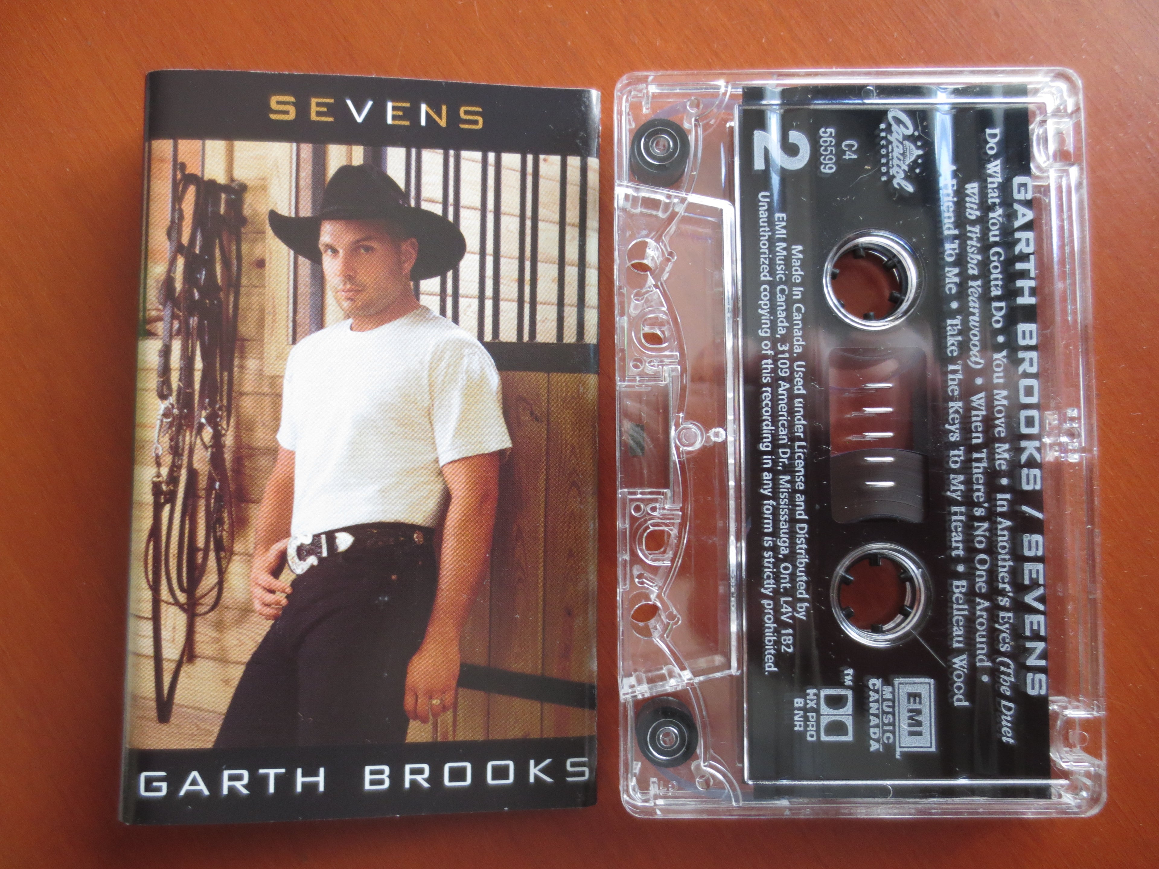 Garth Brooks – Sevens (1997) Cassette