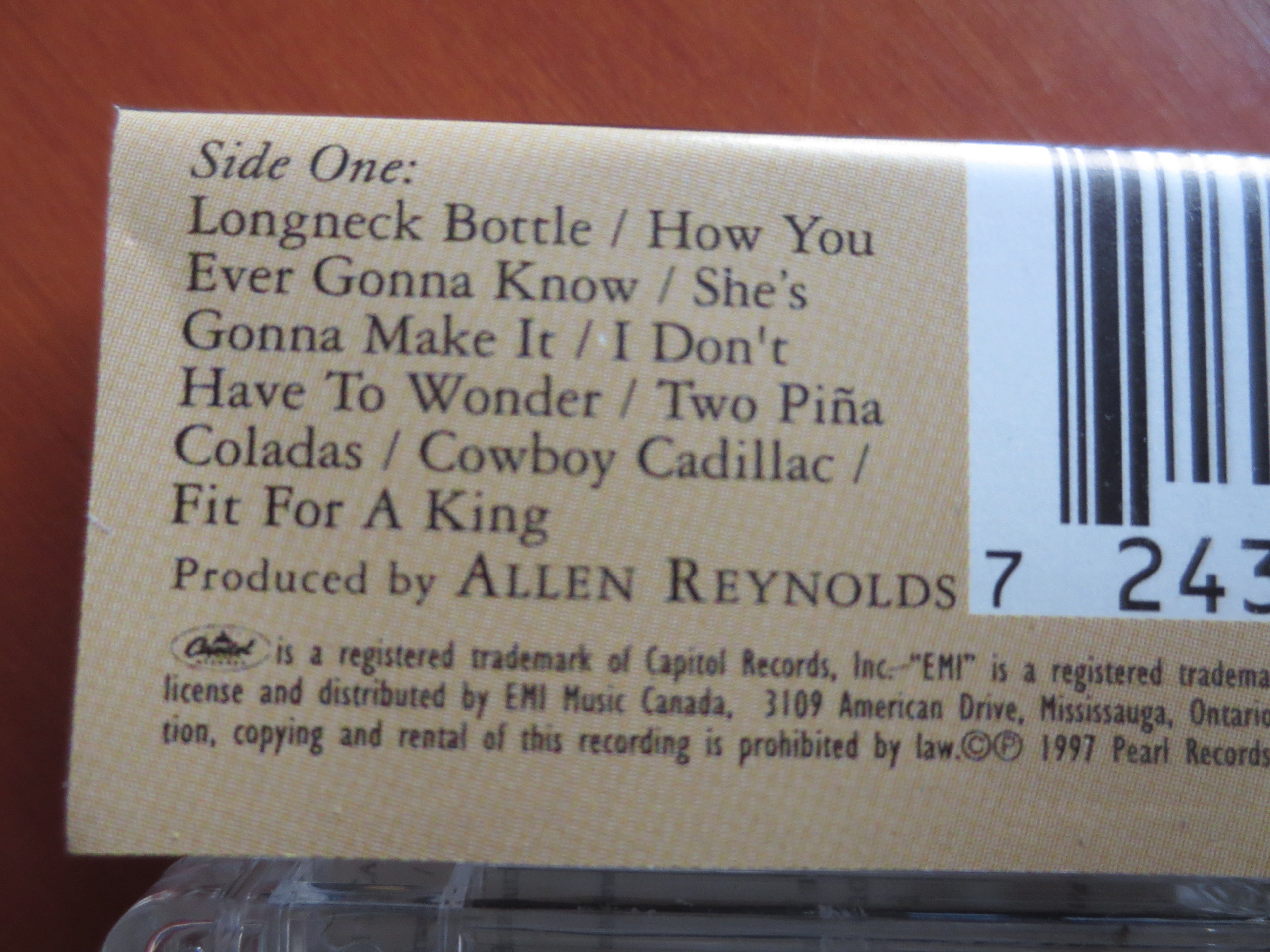 Garth Brooks – Sevens (1997) Cassette