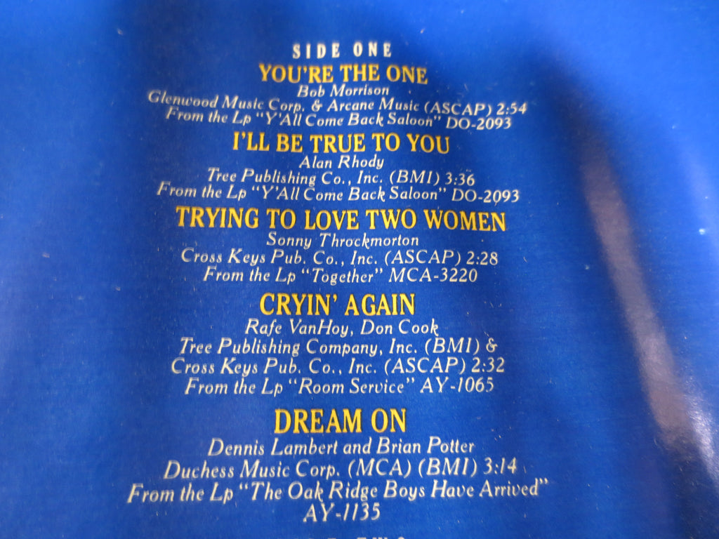 The Oak Ridge Boys – Greatest Hits (1980) Vinyl LP