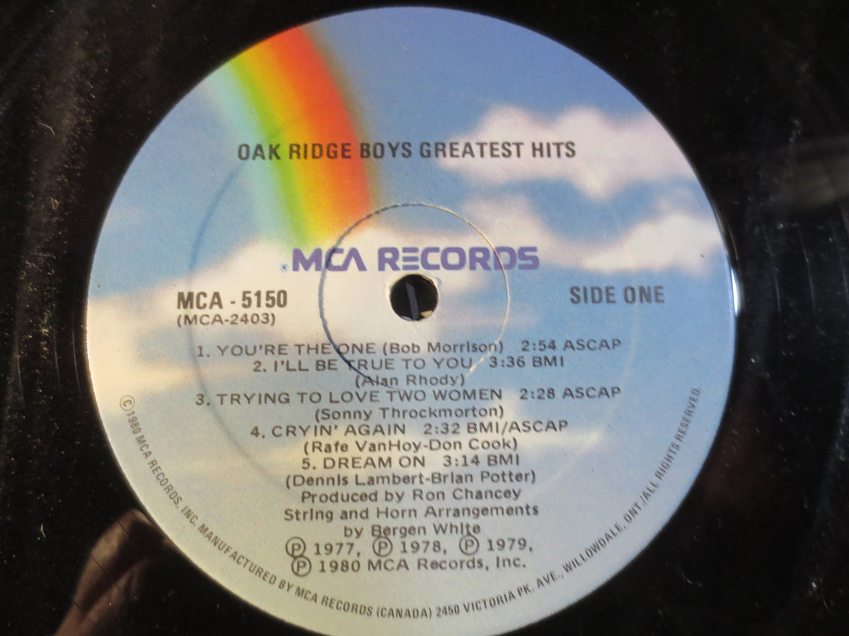 The Oak Ridge Boys – Greatest Hits (1980) Vinyl LP
