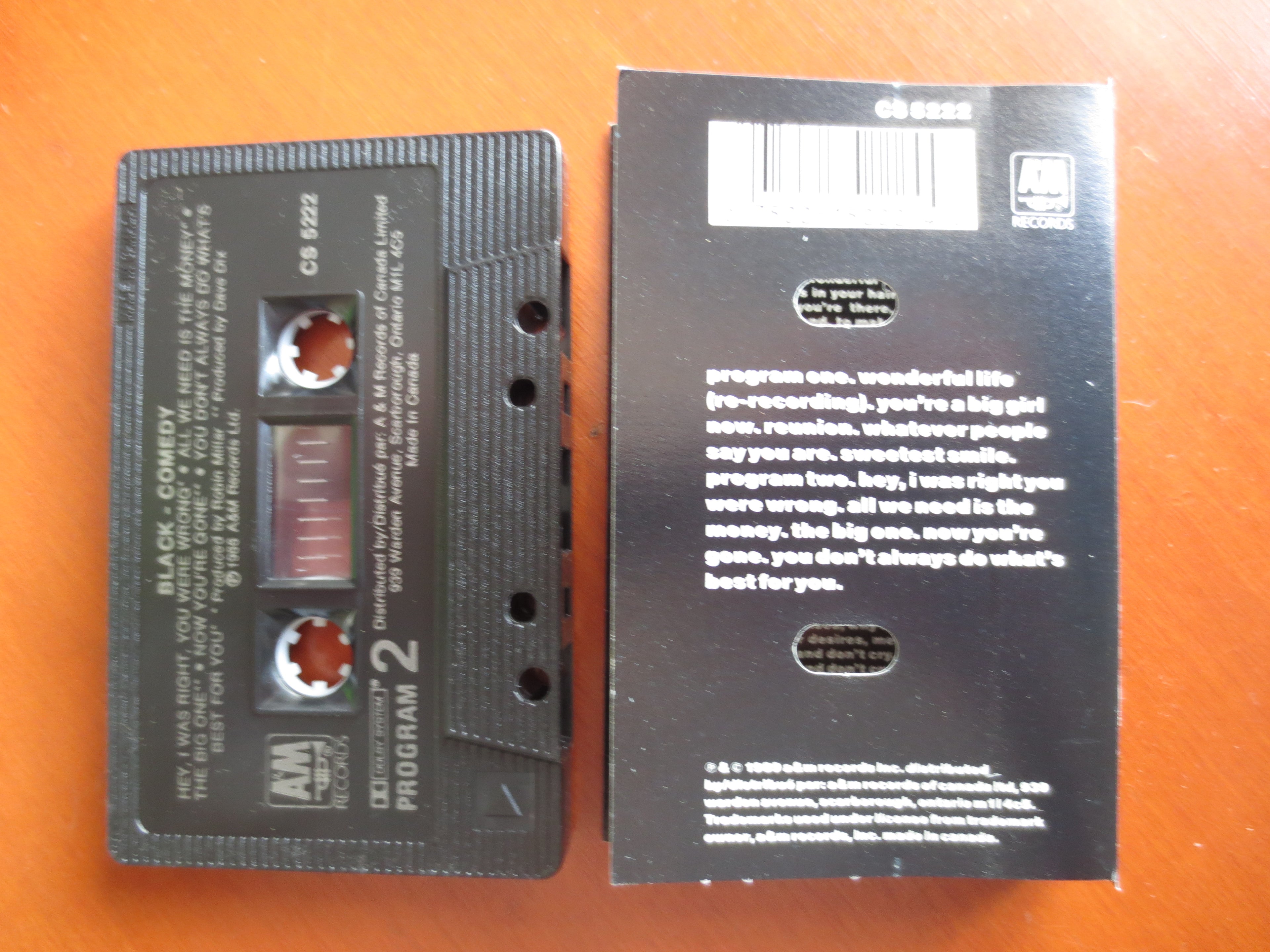Black – Comedy (1989) Cassette