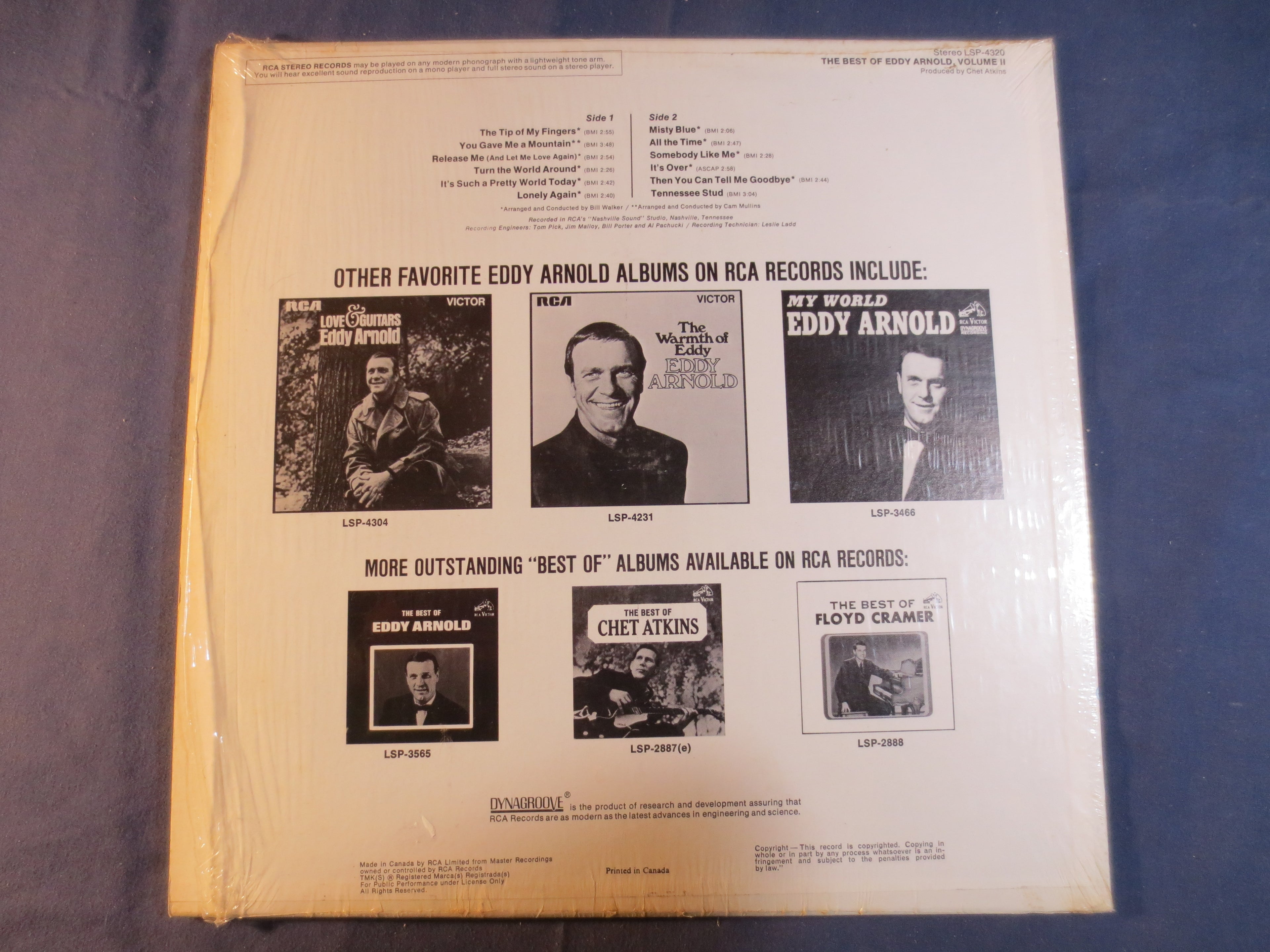 Eddy Arnold – The Best of Eddy Arnold Volume II (1970) Vinyl LP