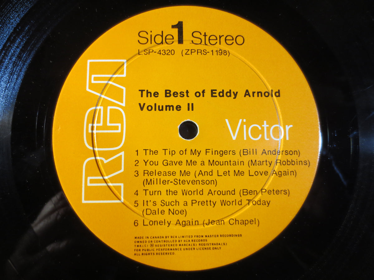 Eddy Arnold – The Best of Eddy Arnold Volume II (1970) Vinyl LP