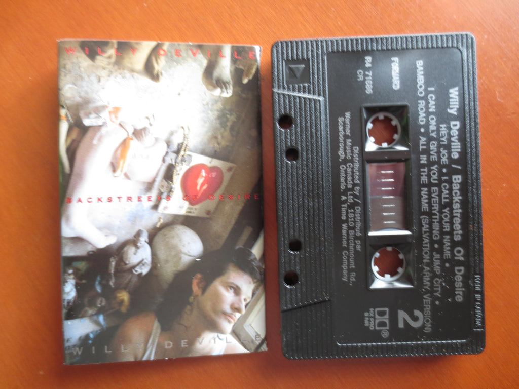 Willy DeVille – Backstreets of Desire (1992) Cassette