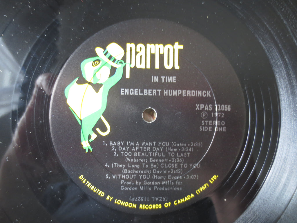 Engelbert Humperdinck – In Time (1972) Vinyl LP