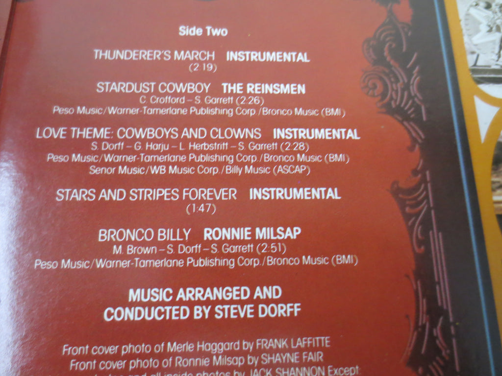Various Artists – Bronco Billy (Original Soundtrack) (1980) Vinyl LP