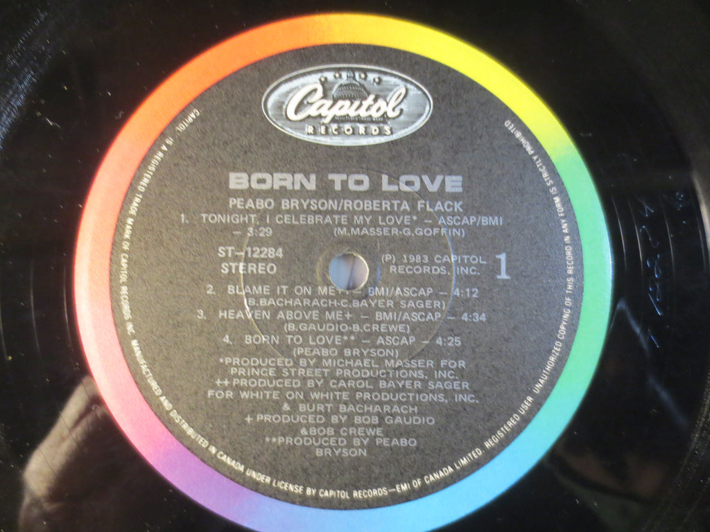 Peabo Bryson & Roberta Flack – Born to Love (1983) Vinyl LP