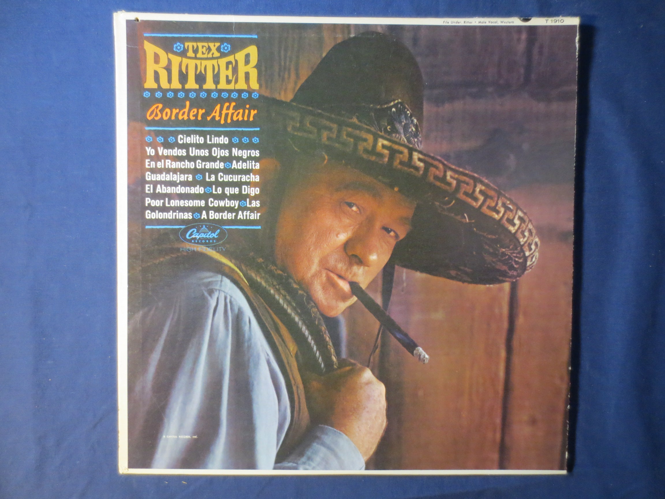 Tex Ritter – Border Affair (1963) Vinyl LP