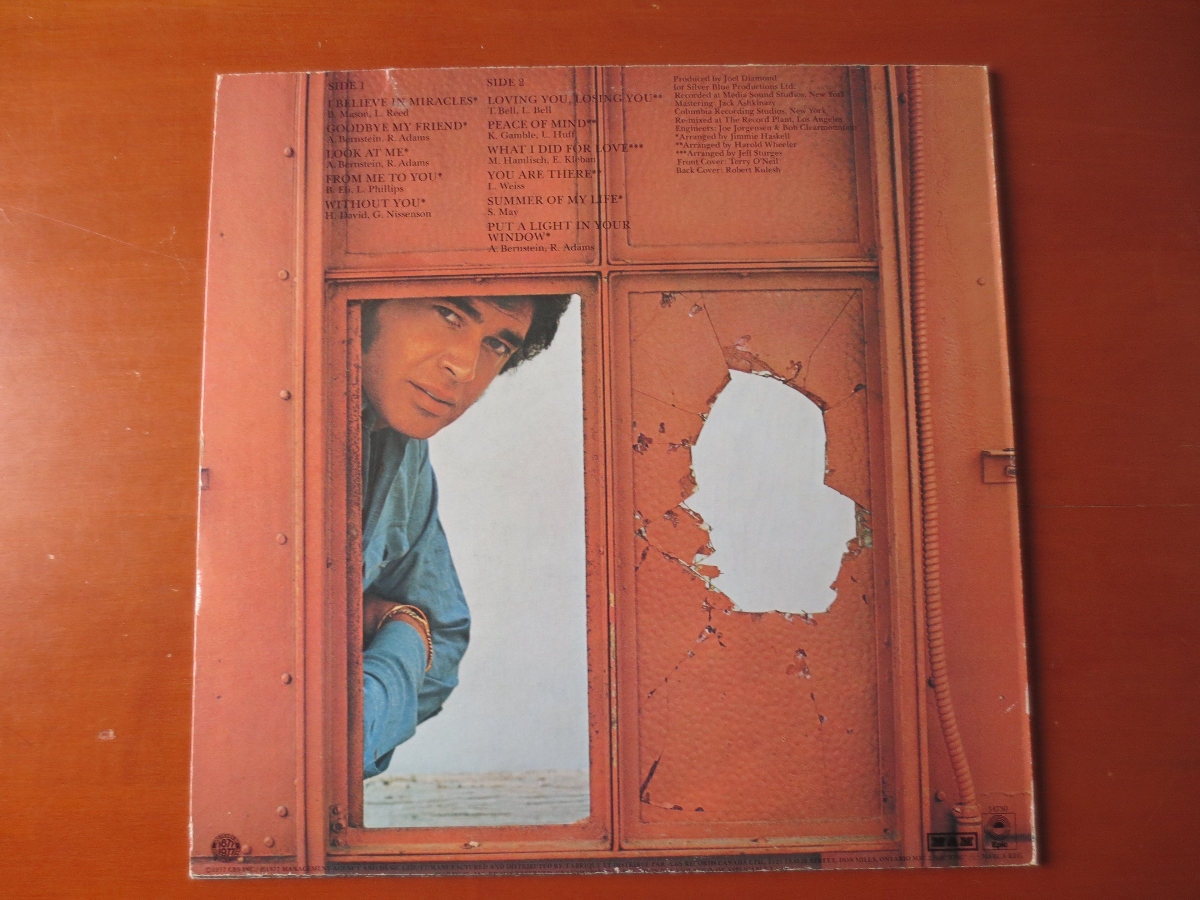 Engelbert Humperdinck – Miracles (1977) Vinyl LP