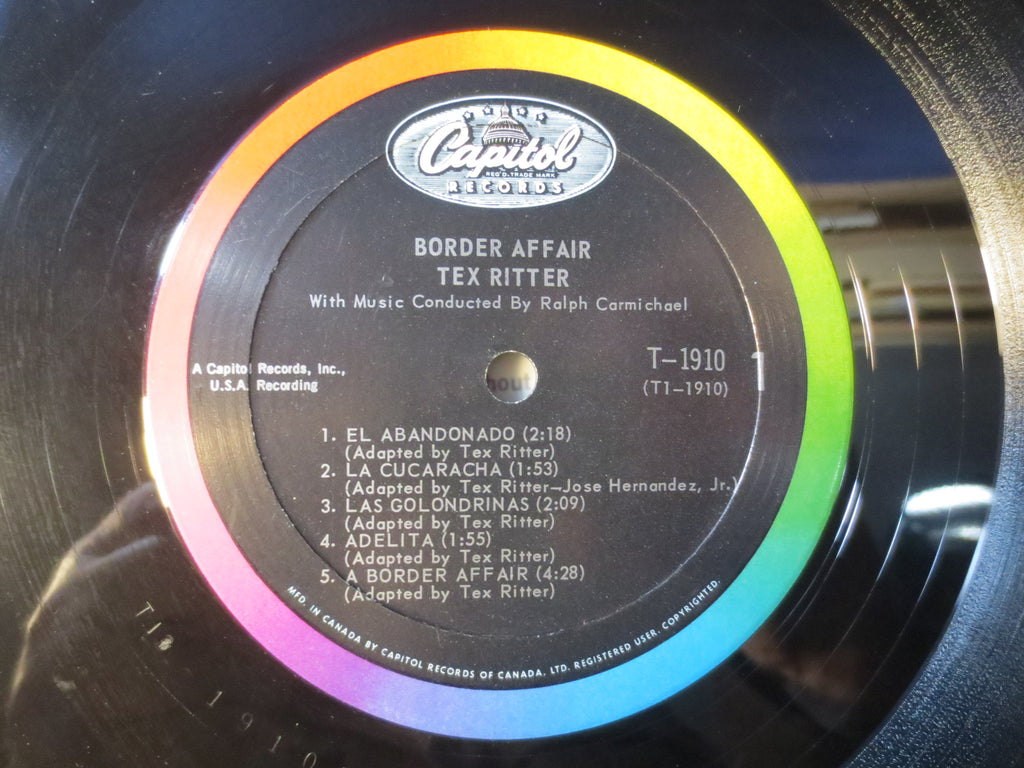 Tex Ritter – Border Affair (1963) Vinyl LP