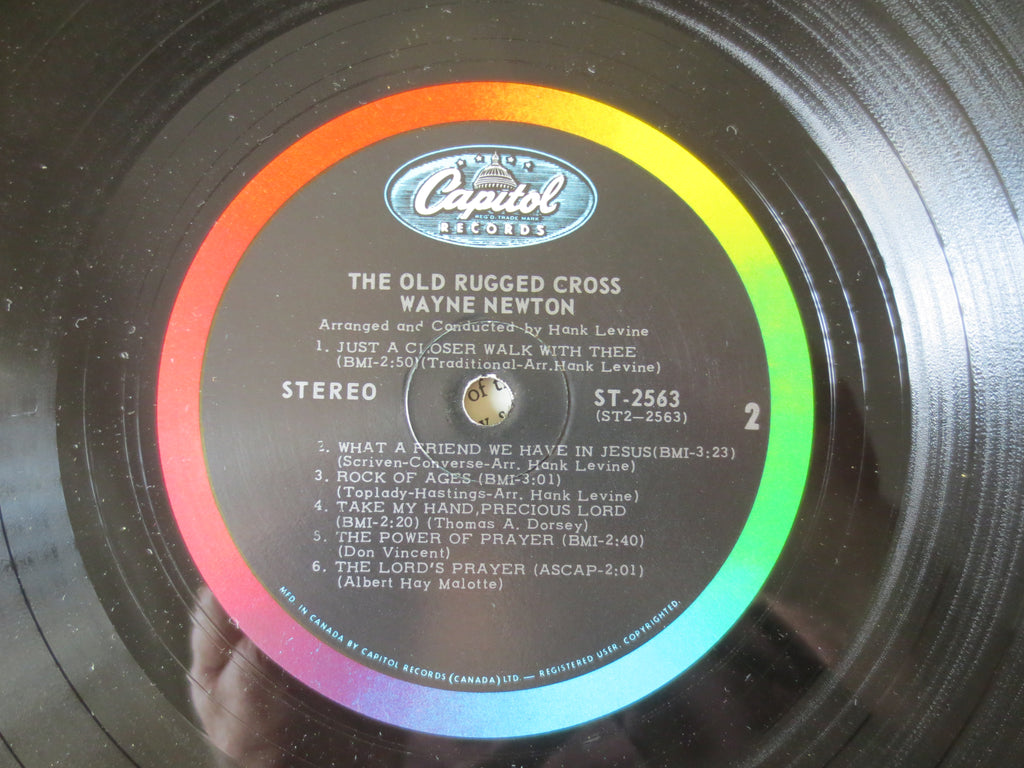 WAYNE NEWTON, The Old Rugged CROSS, Wayne Newton Record, Wayne Newton lps, lps, Wayne Newton Albums, Vinyl lp, 1966 Records