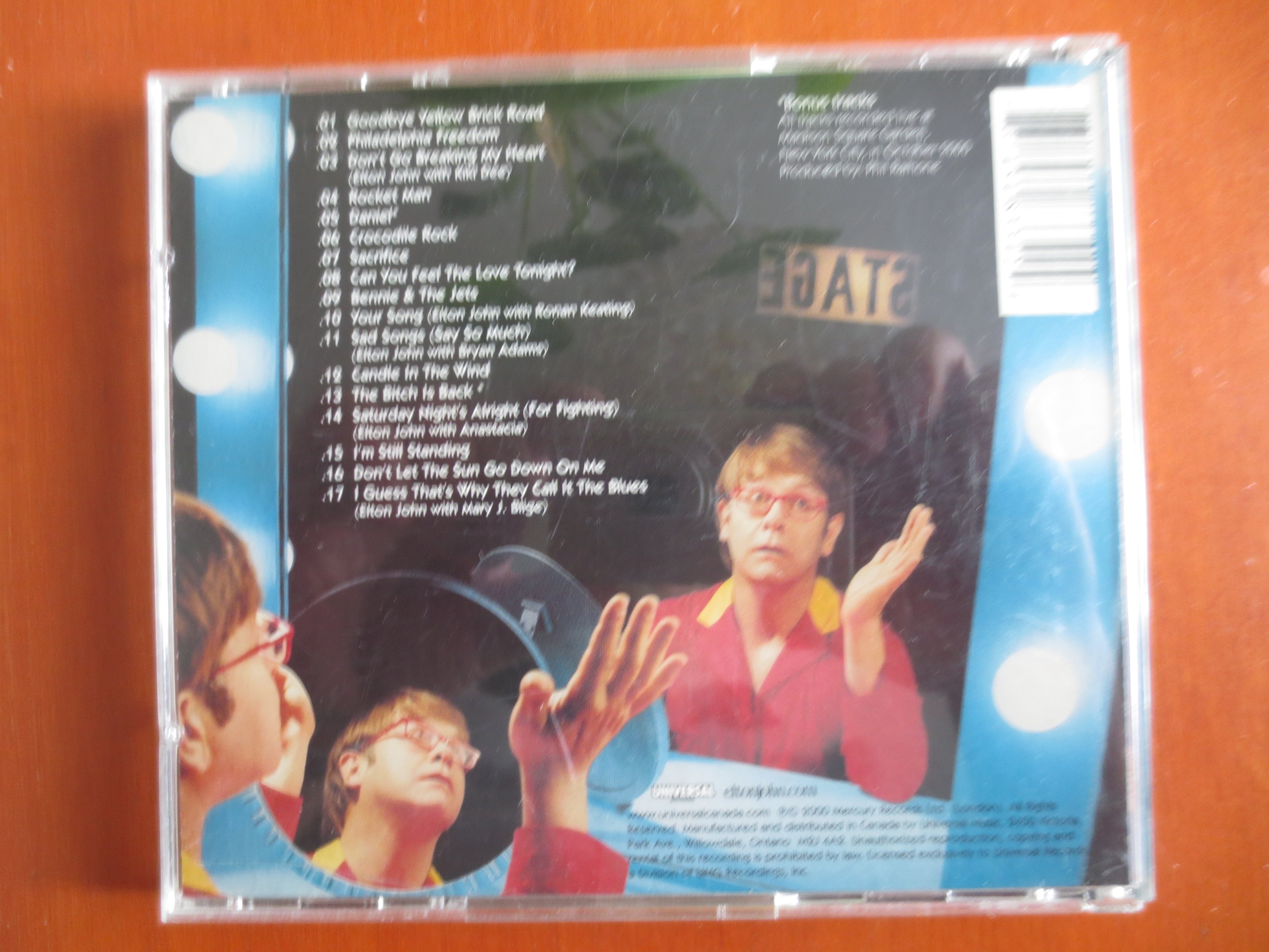 Elton John – One Night Only: Greatest Hits (2000) CD