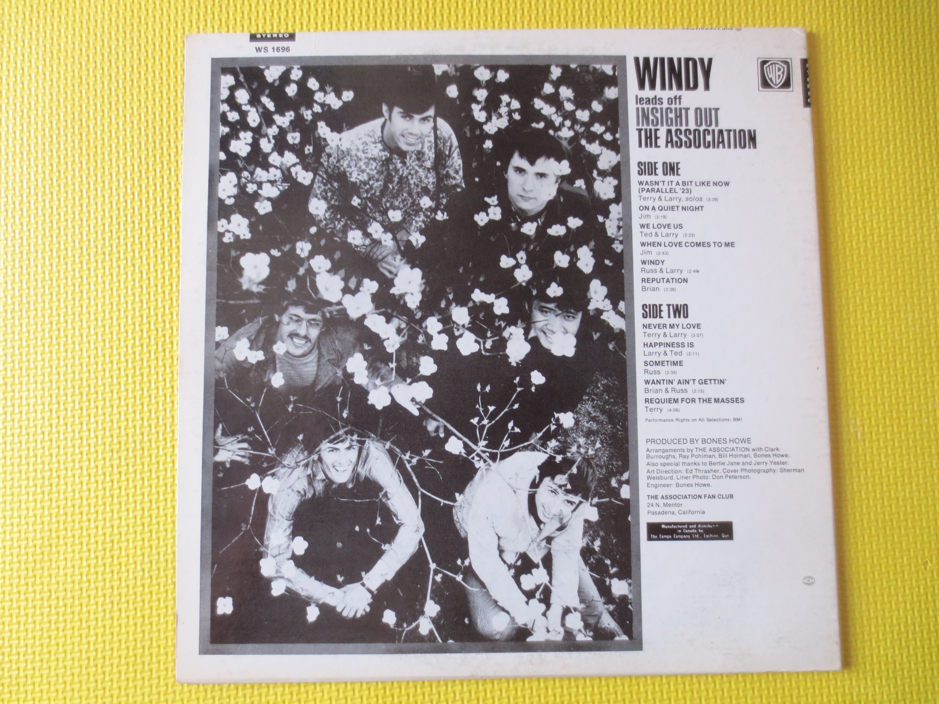 The Association – Insight Out (1967) Vinyl LP