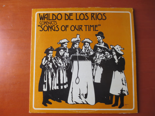 WALDO De Los RIOS, SONGS of Our Time, Records, Country Records, Vintage Vinyl, Record Vinyl, Vinyl Albums, Lp, 1972 Records