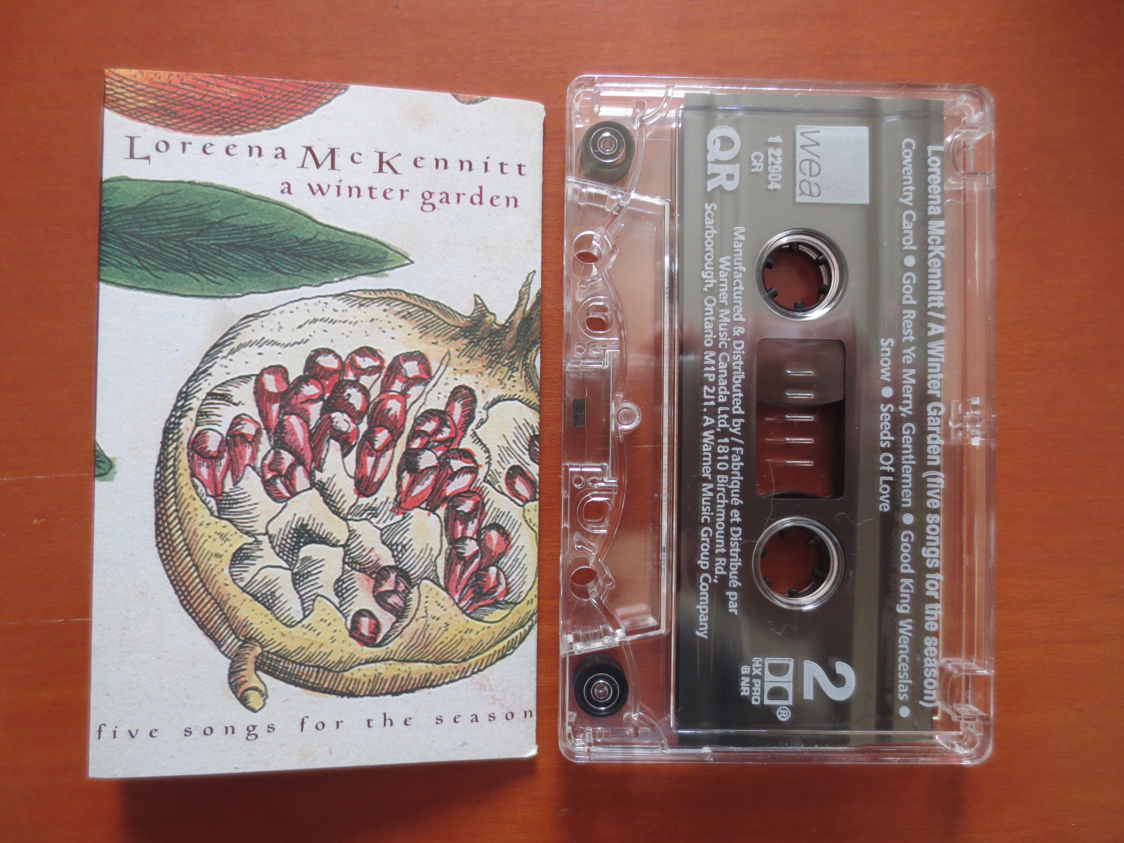 Loreena McKennitt – A Winter Garden (1995) Cassette