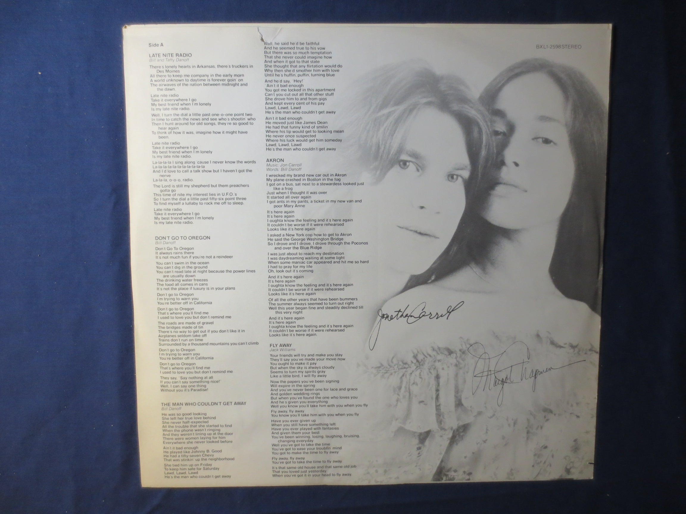Starland Vocal Band – Late Nite Radio (1978) [Vinyl LP]