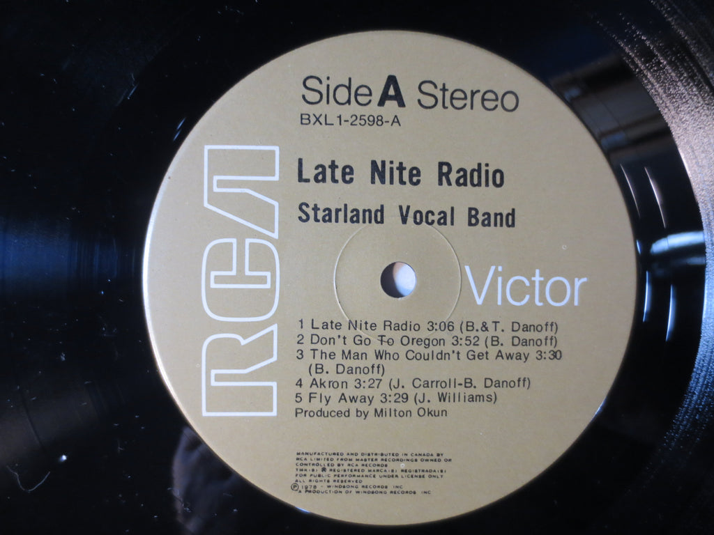 Starland Vocal Band – Late Nite Radio (1978) Vinyl LP