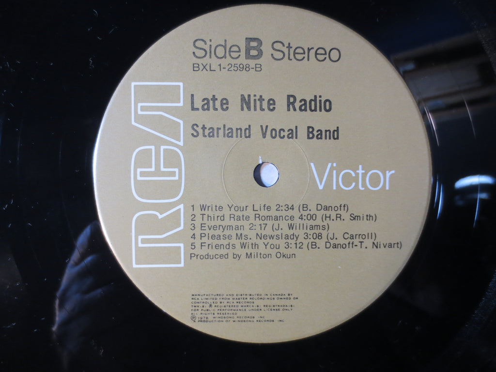 Starland Vocal Band – Late Nite Radio (1978) Vinyl LP