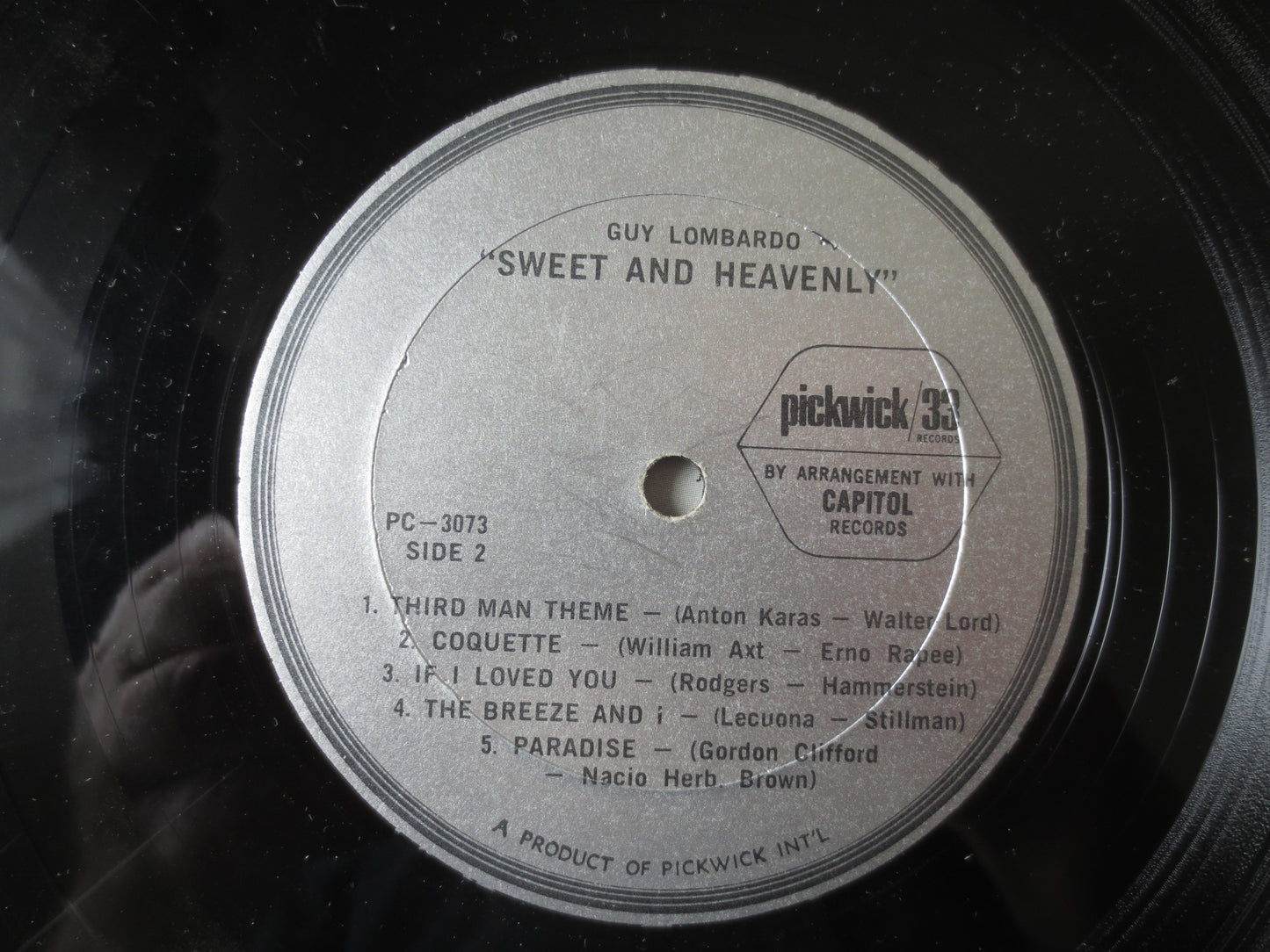 GUY LOMBARDO, Sweet and HEAVENLY, Guy Lombardo Records, Jazz Records, Record Vinyl, Guy Lombardo Albums, Vinyl, 1967 Record