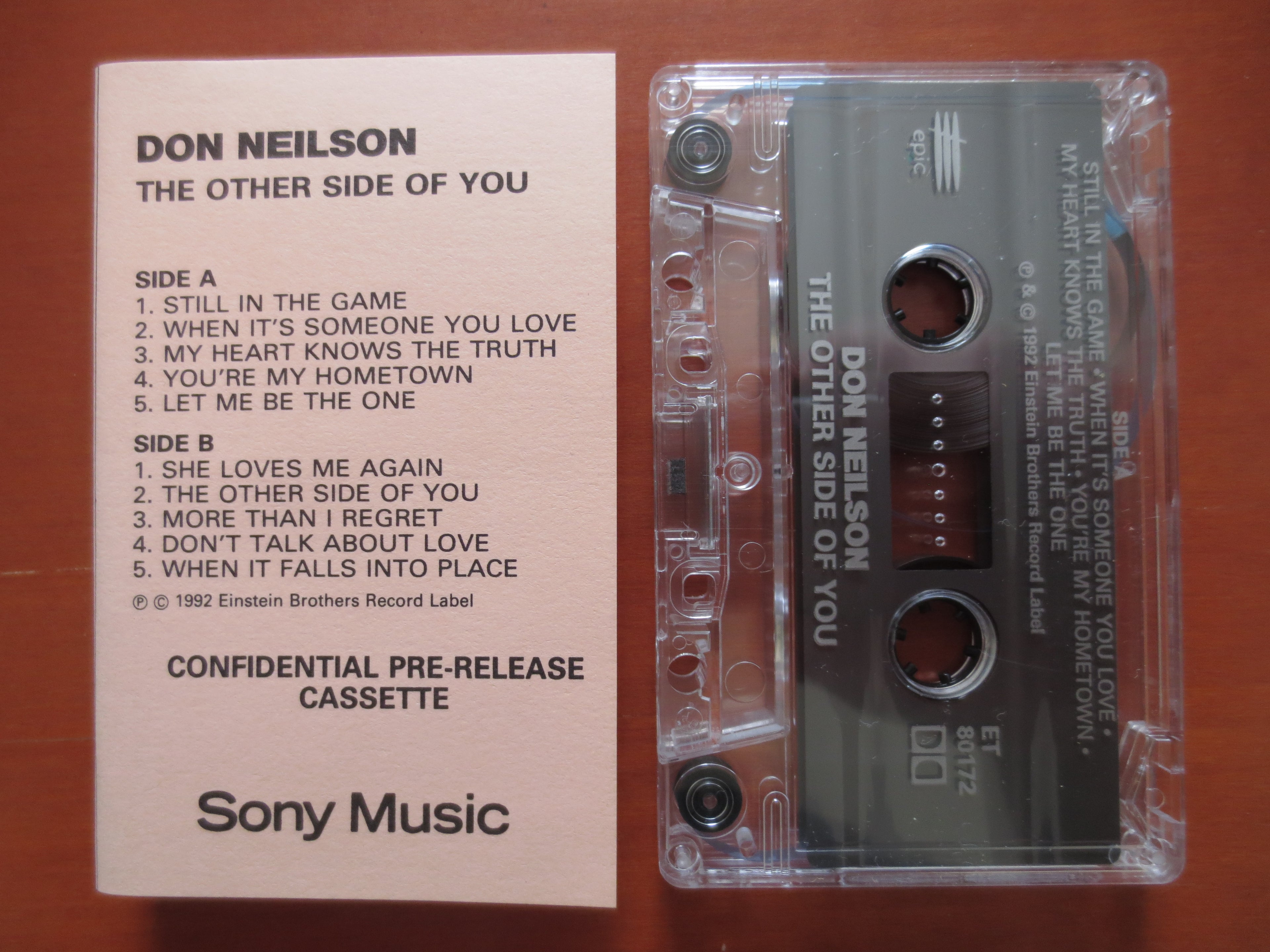 Don Neilson – The Other Side of You (1992) Cassette