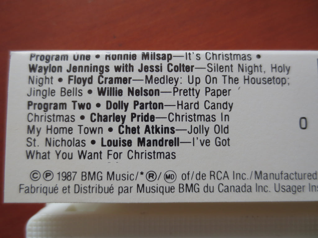 A Merry Country Christmas (1987) Cassette