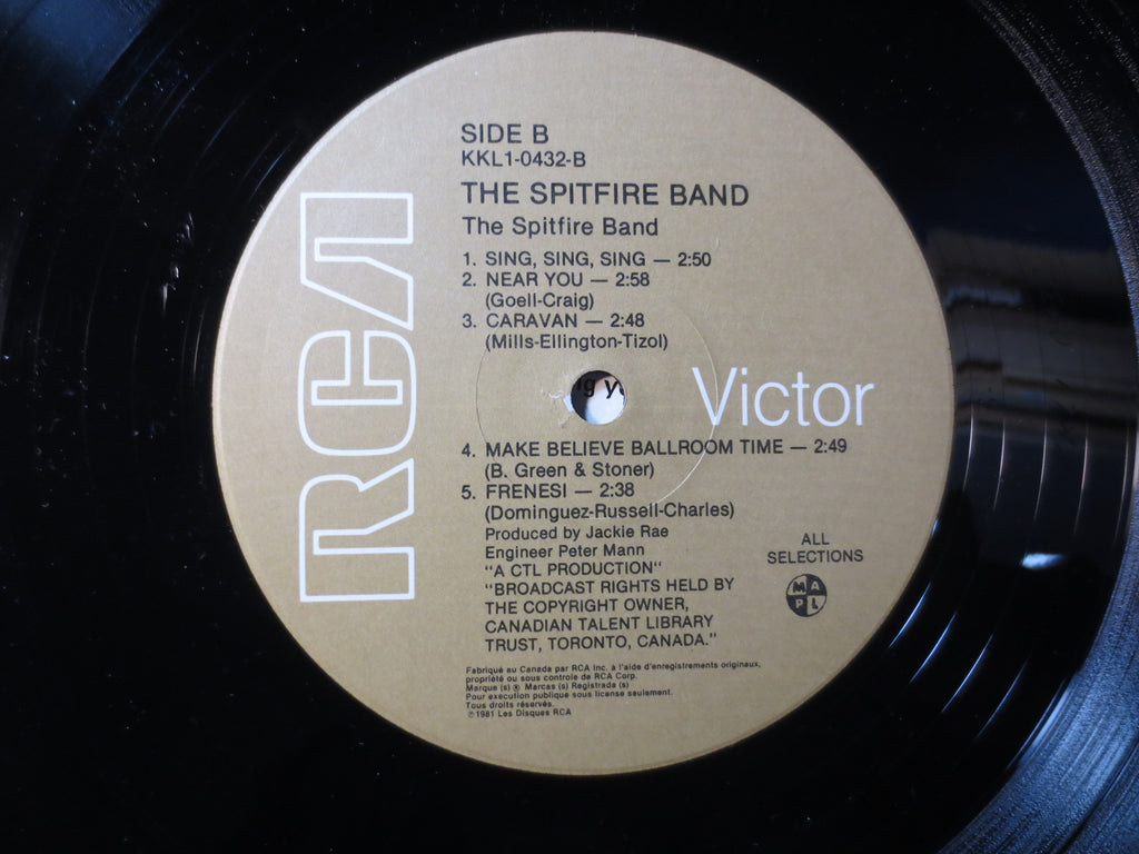 The Spitfire Band – The Spitfire Band (1981) Vinyl LP