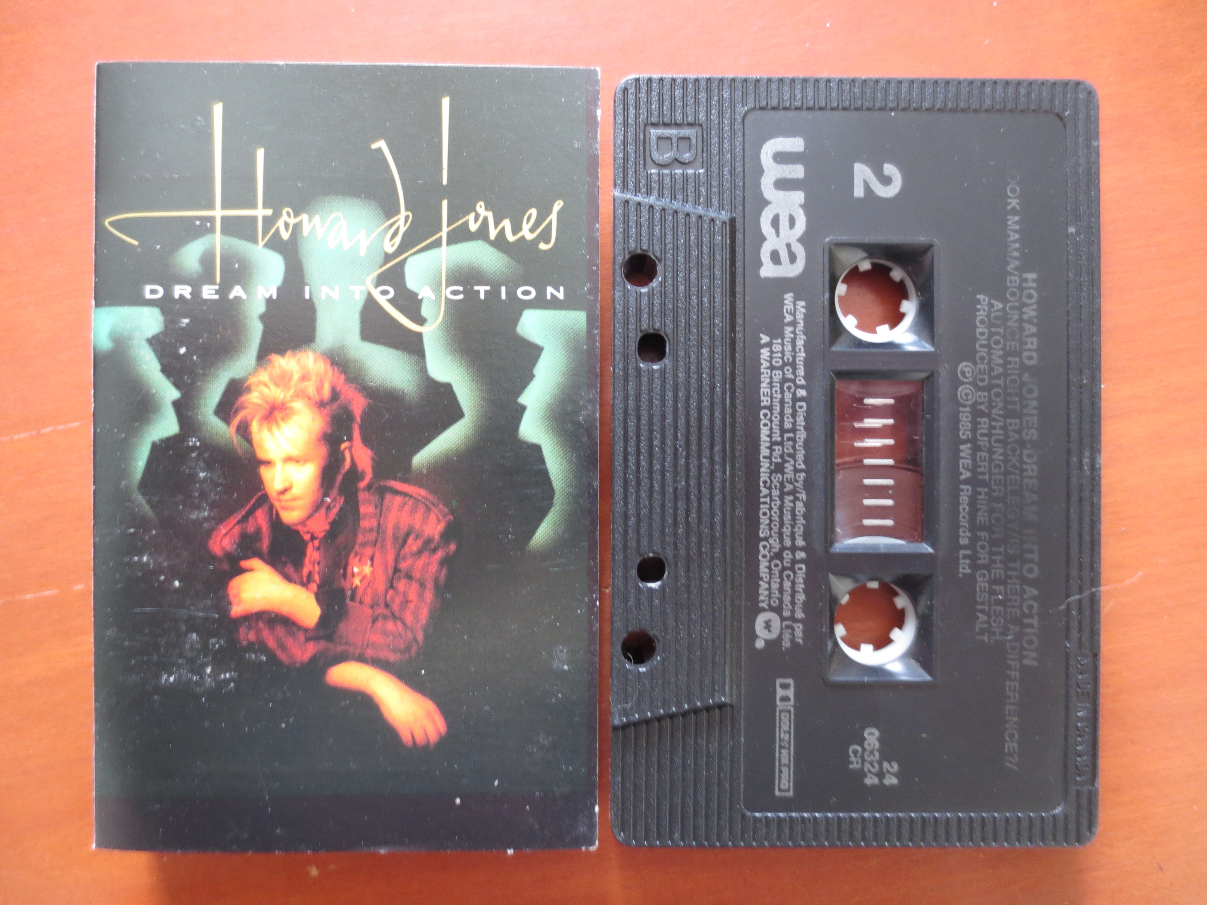 Howard Jones – Dream Into Action (1985) Cassette