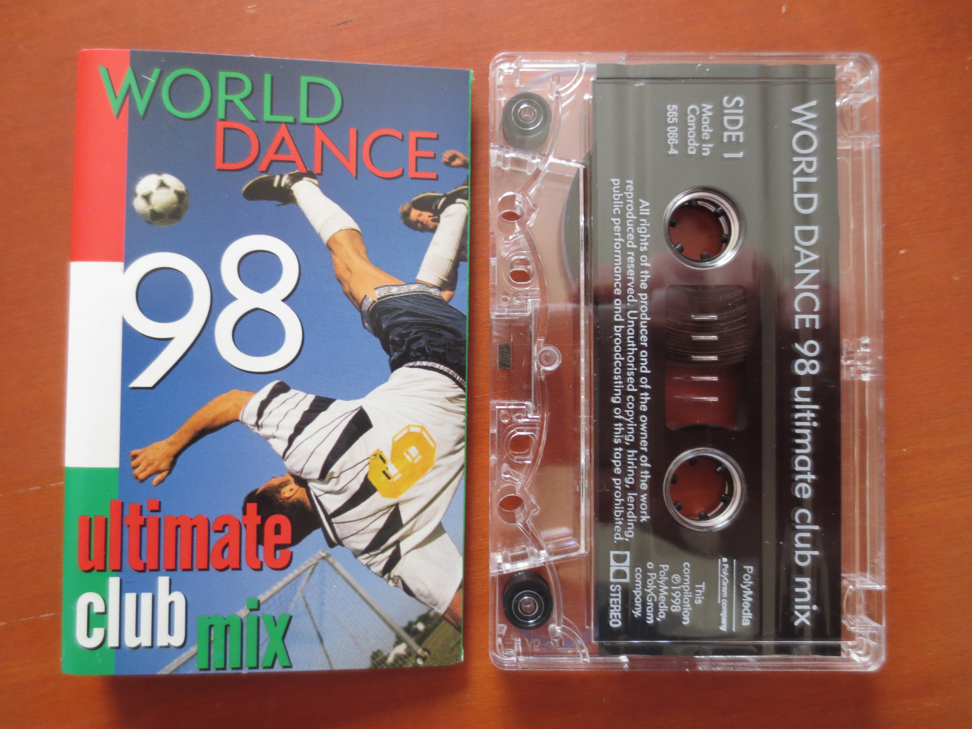 World Dance '98 – Ultimate Club Mix (1998) Cassette