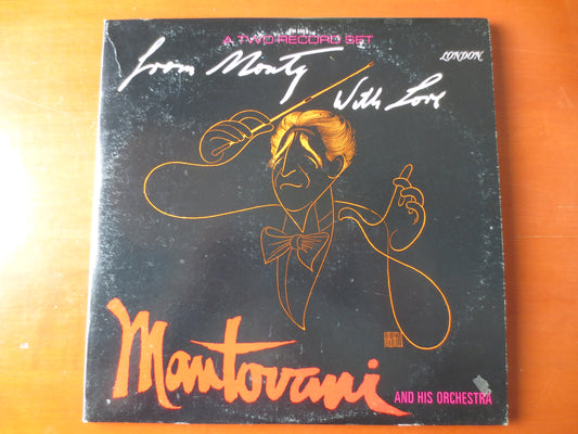 MANTOVANI, From Monty With LOVE, Mantovani Records, Jazz Record, Vintage Vinyl, Lp, Mantovani Albums, Records, 1971 Records